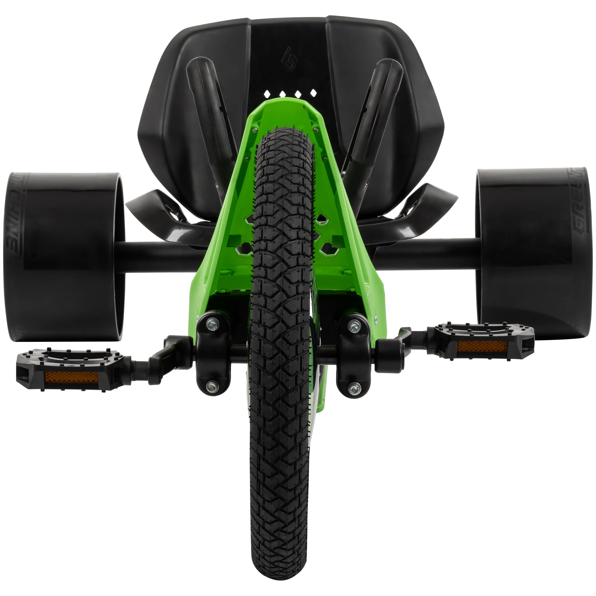 Huffy Adjustable Seat Unisex Kids Drift Trike, Green, 16