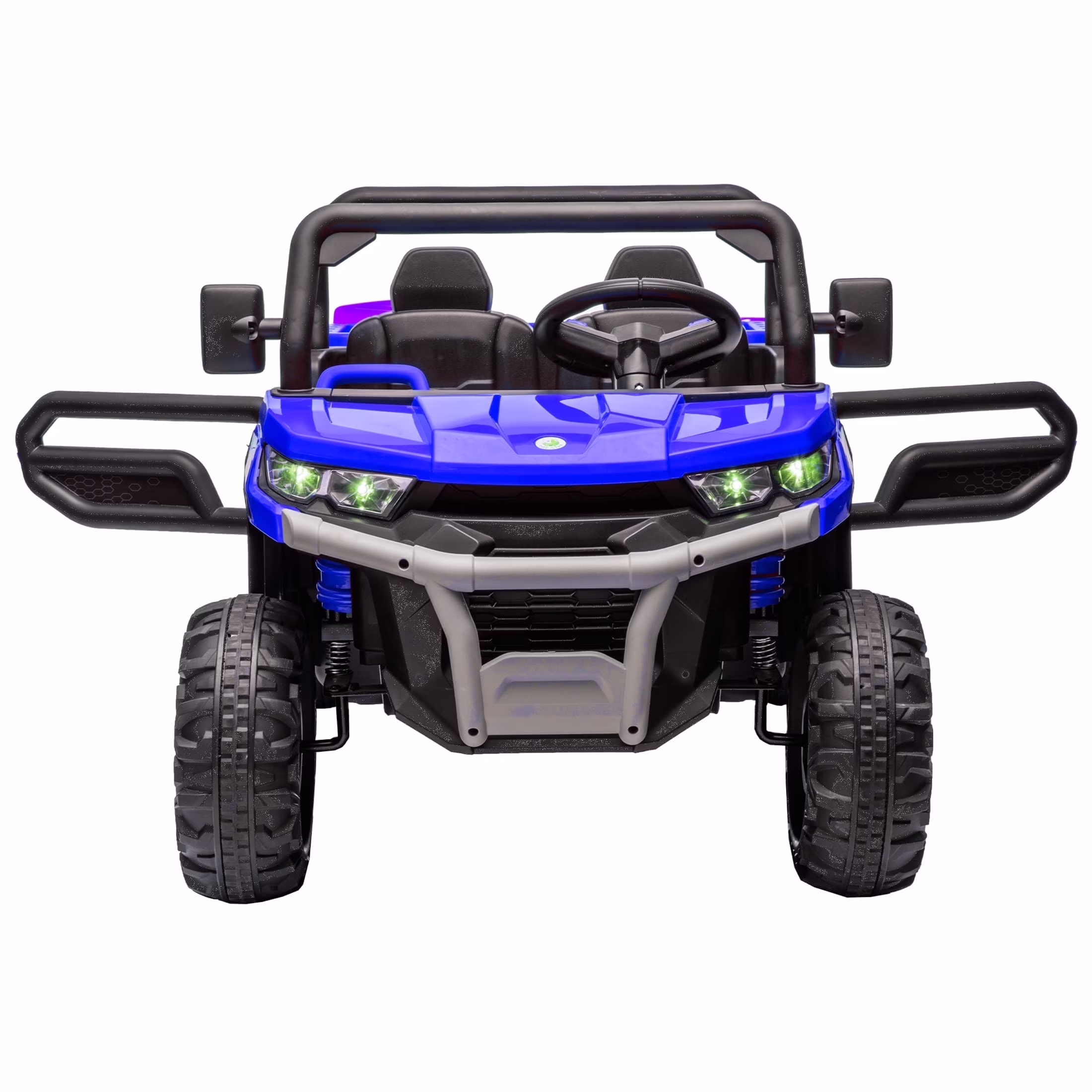 Xuanlur 24V 2 Seater Kids Ride on Car Truck, Ride on UTV W/ 2x200W Motor, 24 Volt Ride on Toys W/ Dump Bed/Shovel, Electric Car for Kids W/ Durable Tires, LED Light, Music, Remote Control, Black