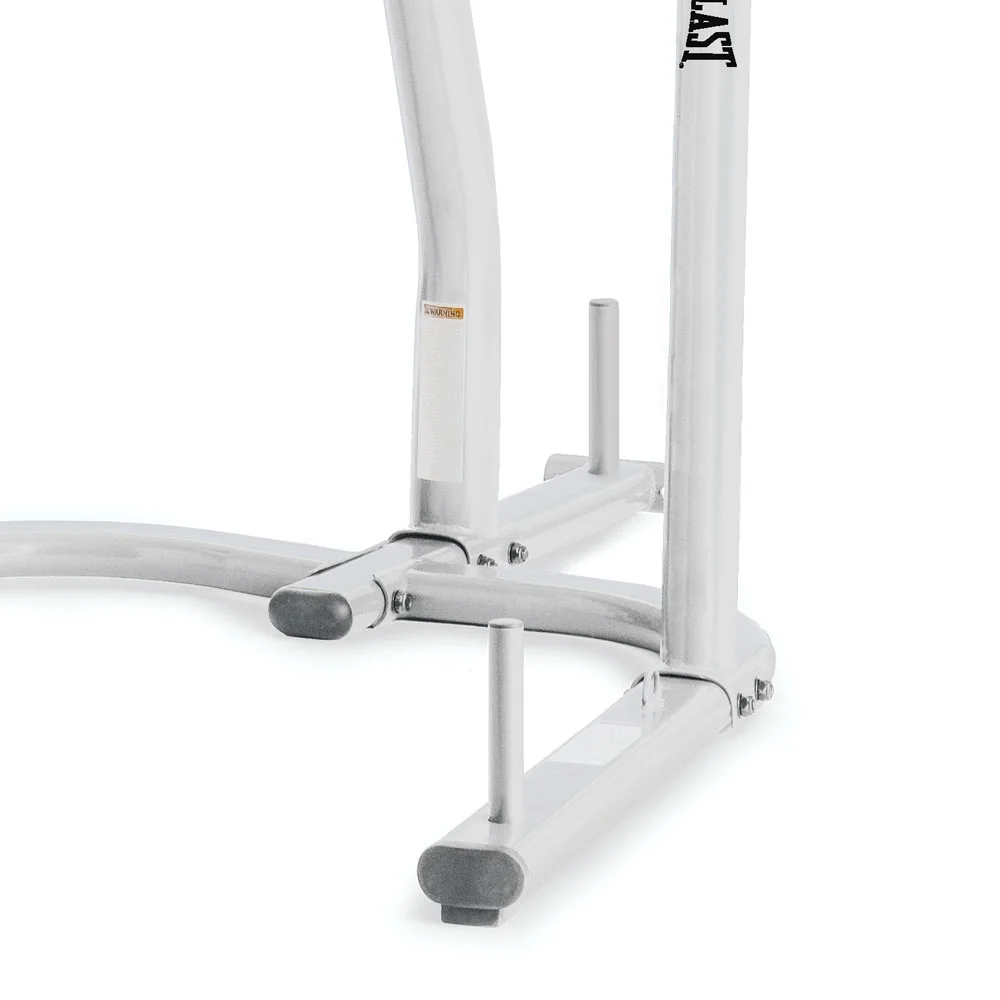 Everlast Single Station Heavy-Duty Punching Bag Stand, Powder-Coated Steel, 100 lb Capacity, Black