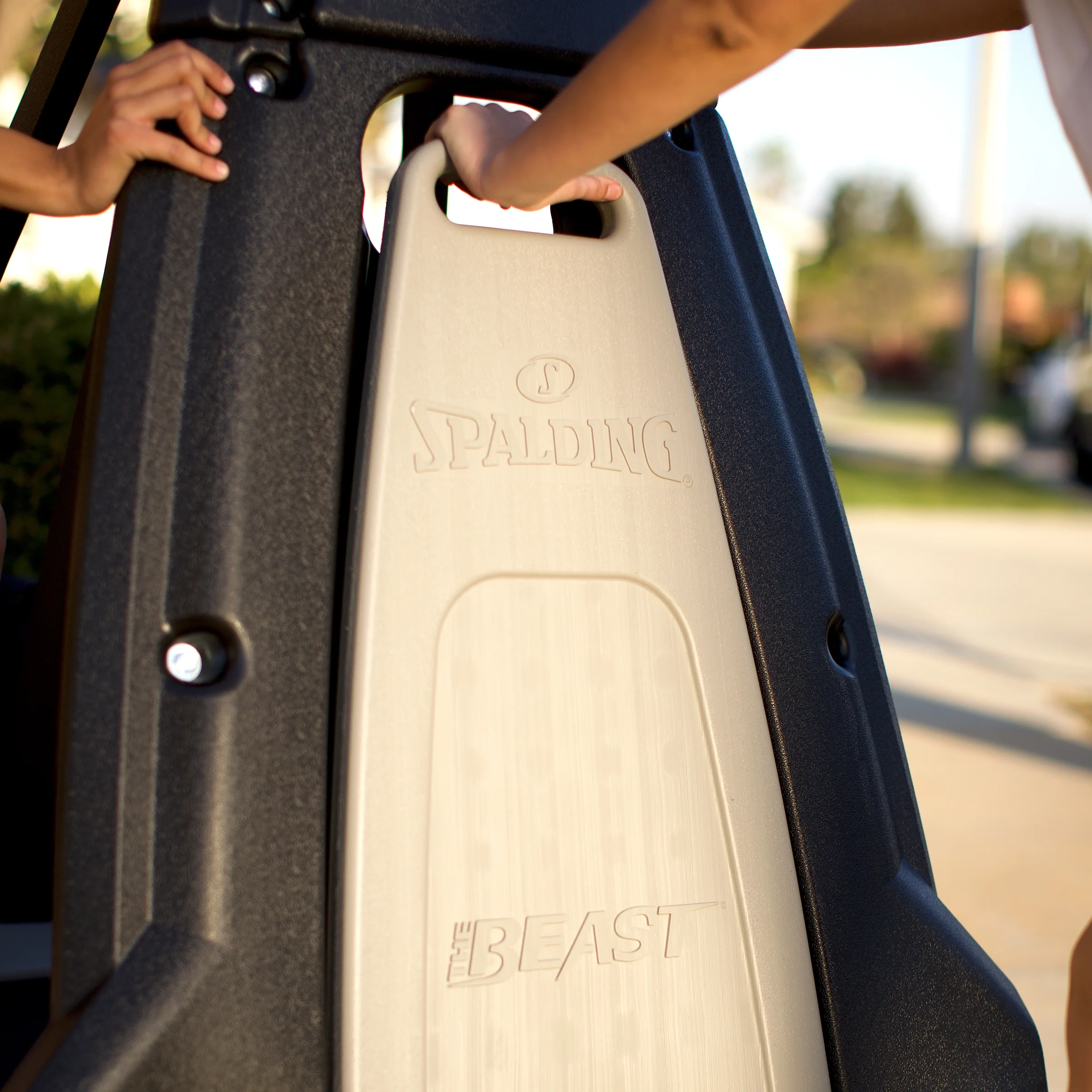 Spalding the Beast 7.5ft - 10ft Adjustable Height 60