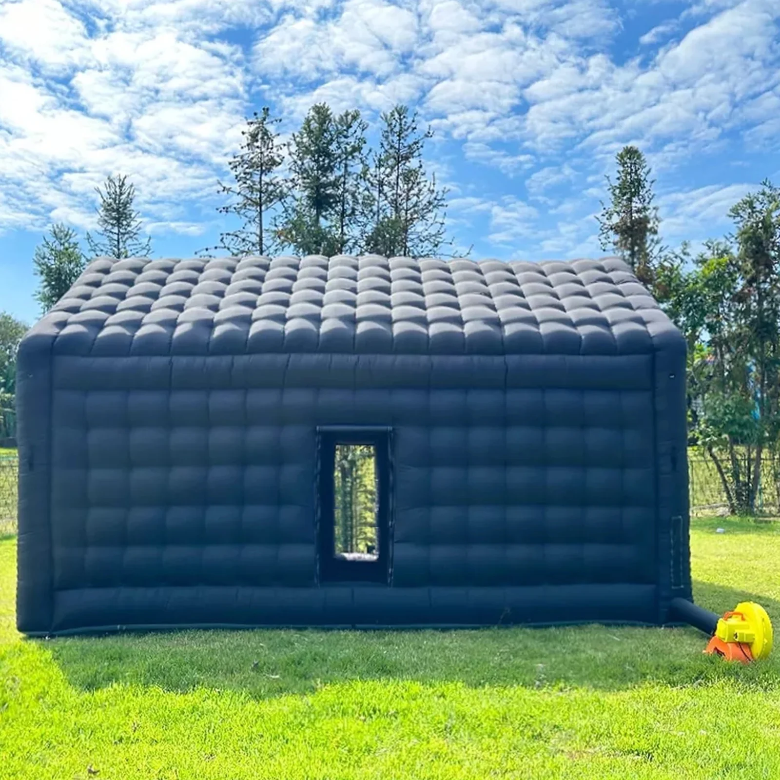 WARSUN 60 Person Large inflatable Party Tent with Disco Cube