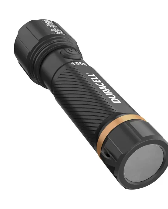 Duracell Hybrid Flashlight, 1500 Lumens, 4-count