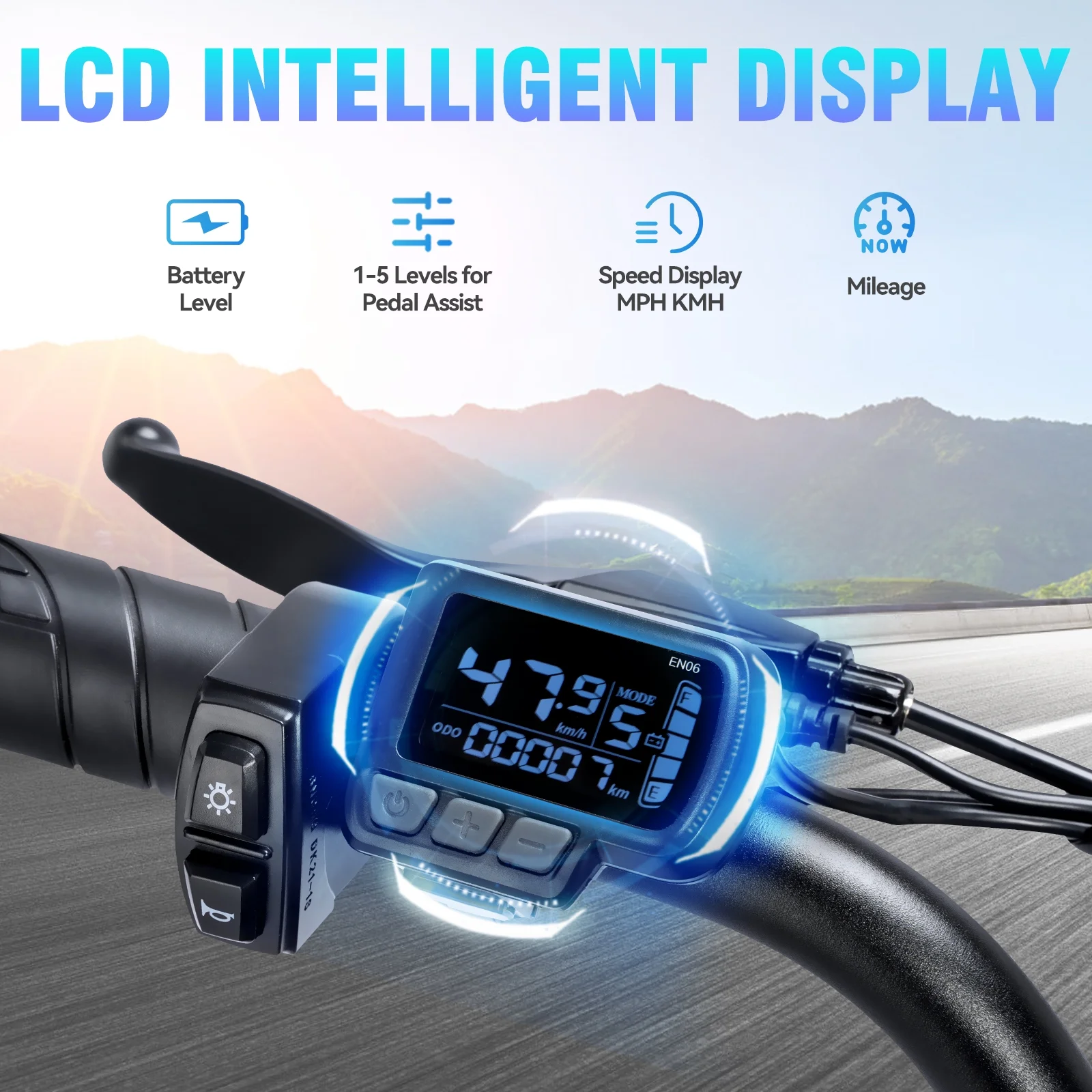 YVY 1500W Electric Bike for Adults,33MPH 20'' Fat Tire Electric Motorcycle,48V 20AH Removable Battery, 30-60 Miles Mountain Bike UL2849