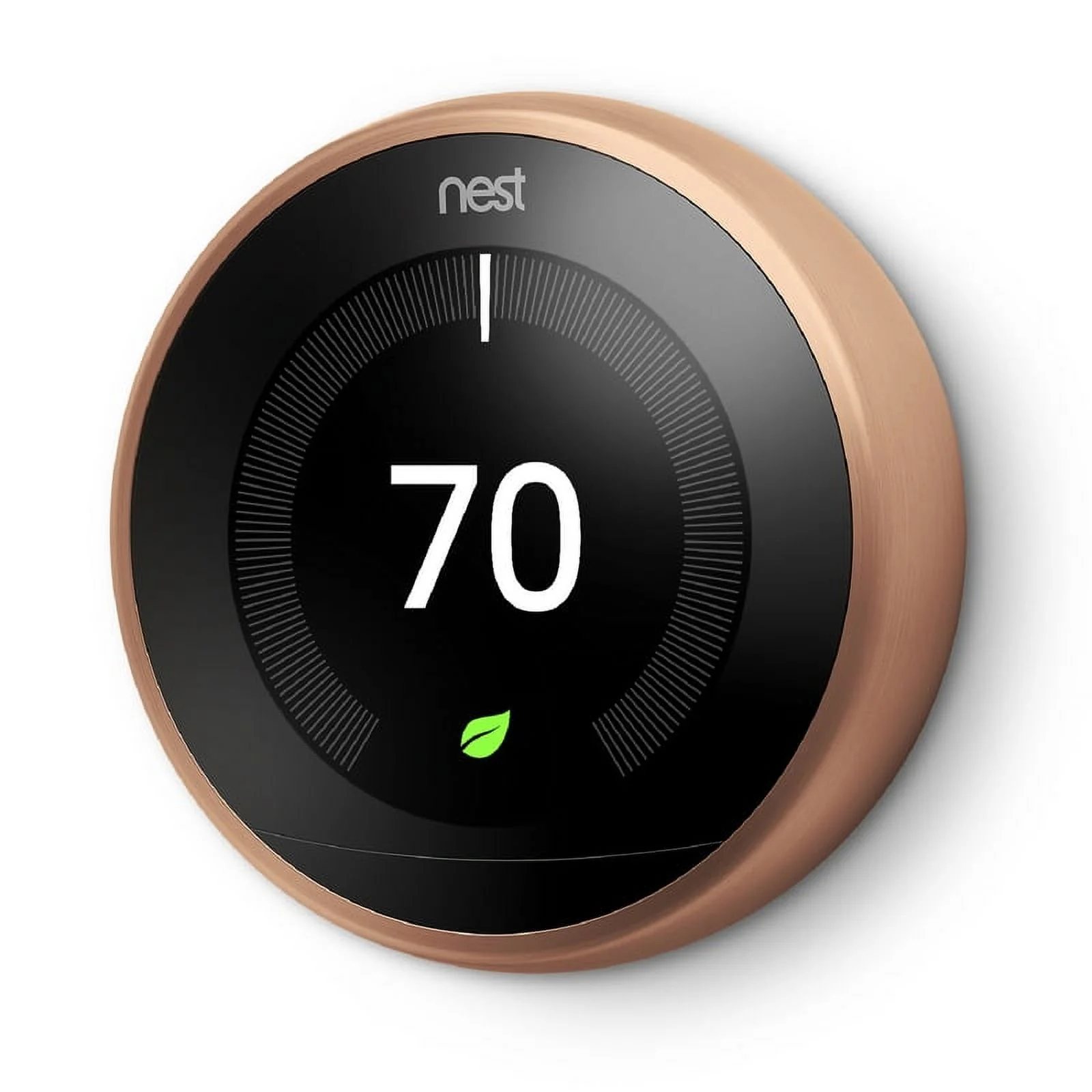 Nest Smart Learning Thermostat - 3rd Generation - Stainless Steel