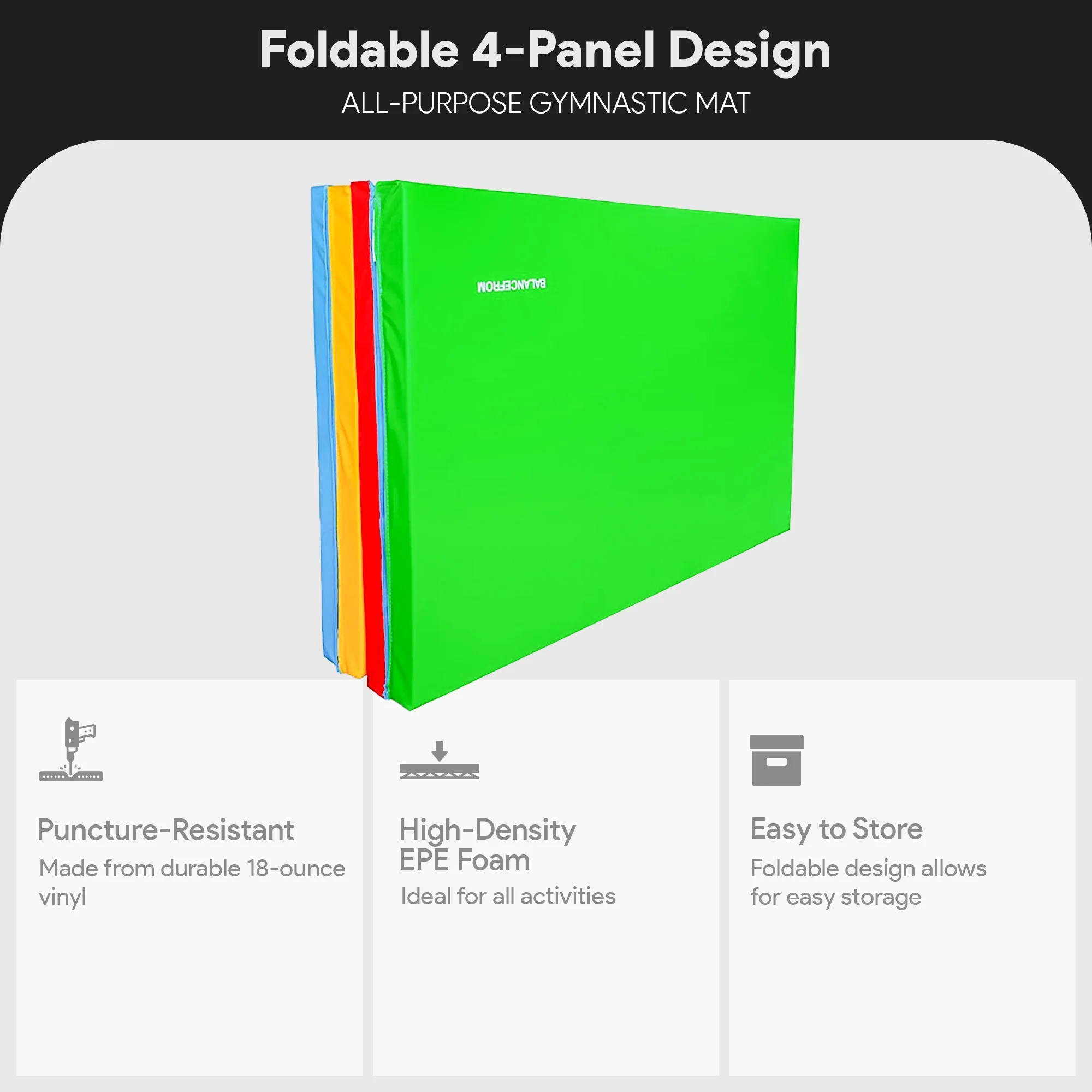 BalanceFrom All Purpose 4'x10'x2