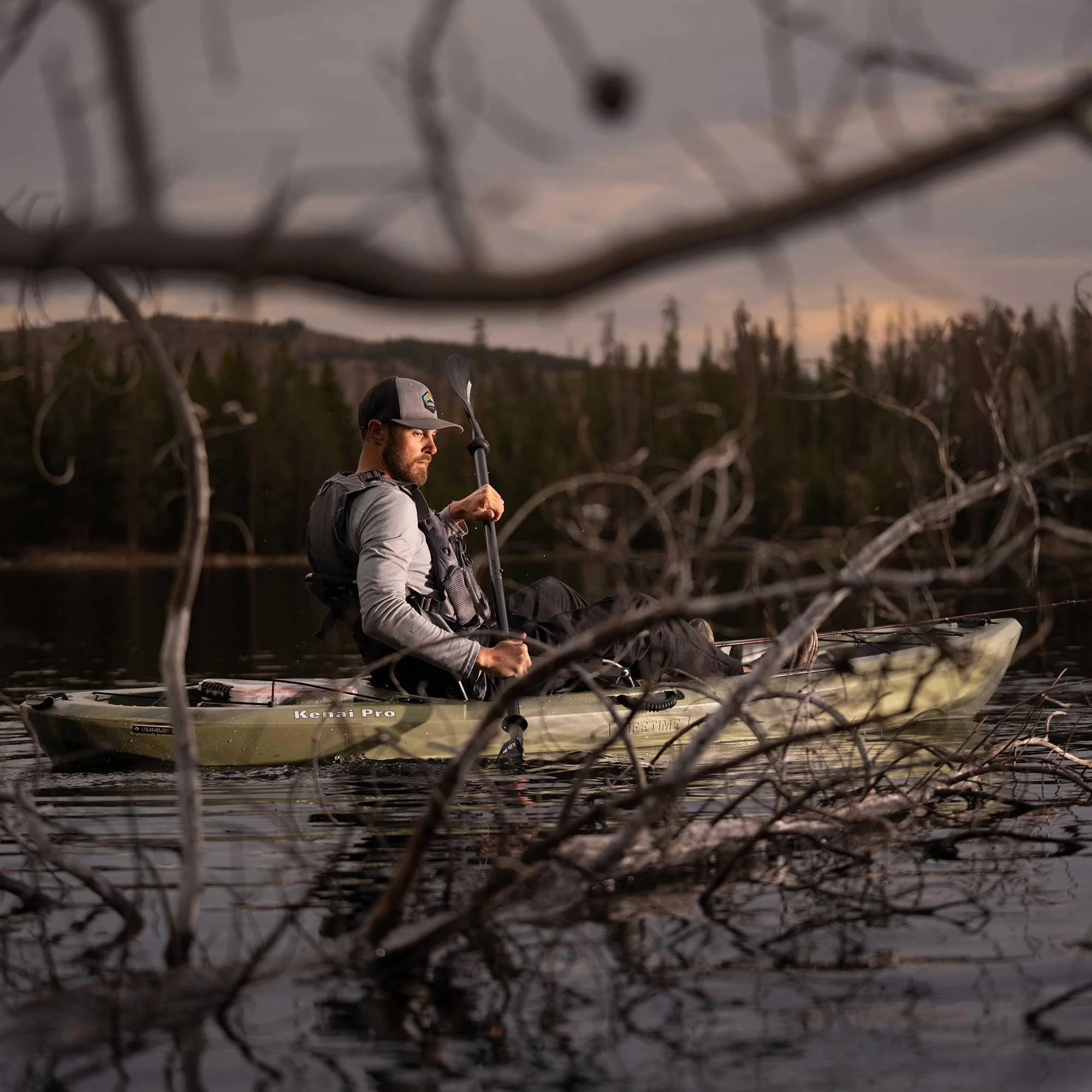 Lifetime Kenai Pro Angler 100 Kayak Moss Fusion - 91149