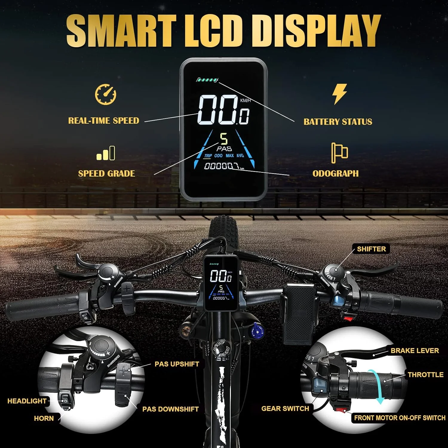 KETELES Electric Bike for Adults, Peak 4000W Dual Motor Ebike，26