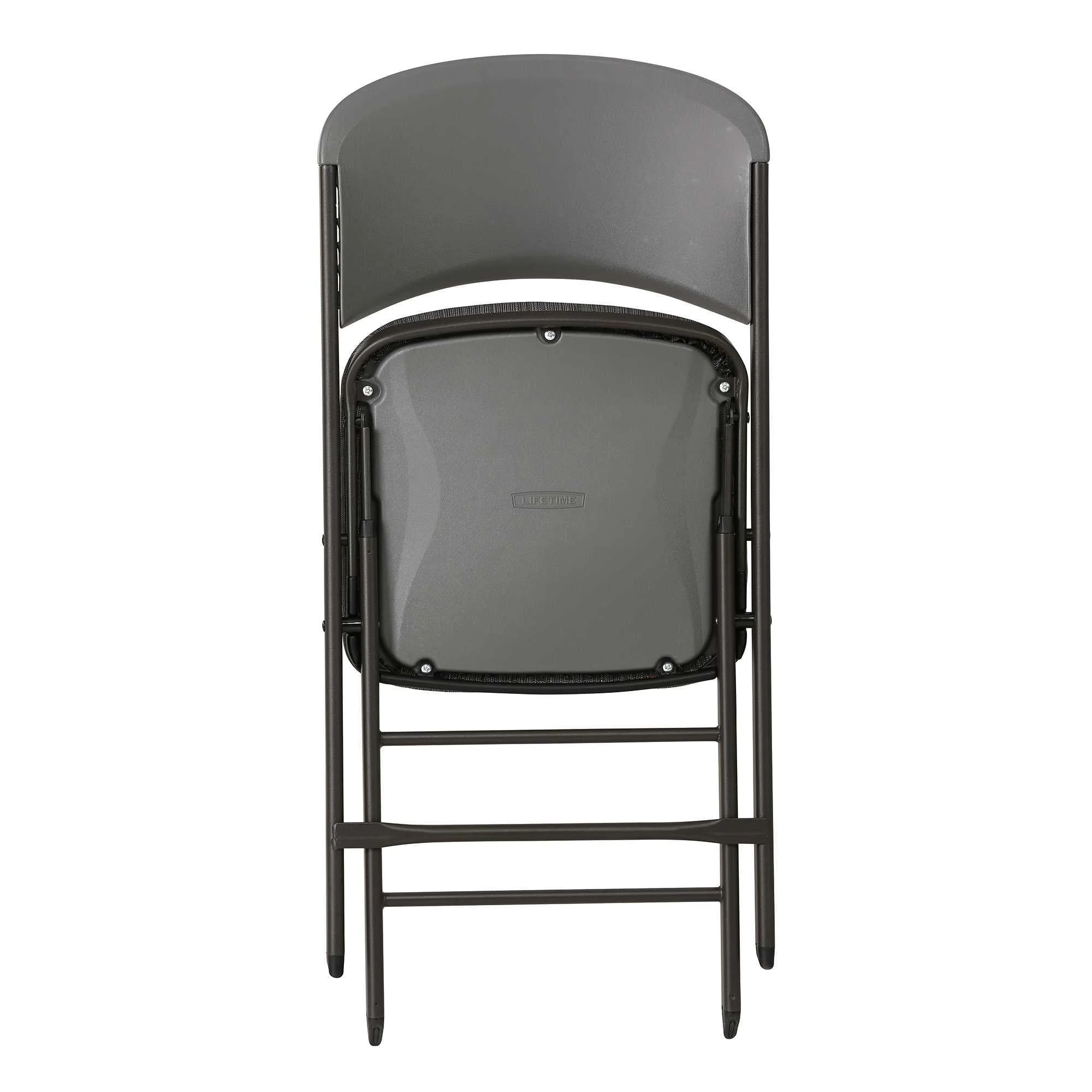 Lifetime Padded Folding Chair - 4 Pk (Commercial), Urban Gray - 480426