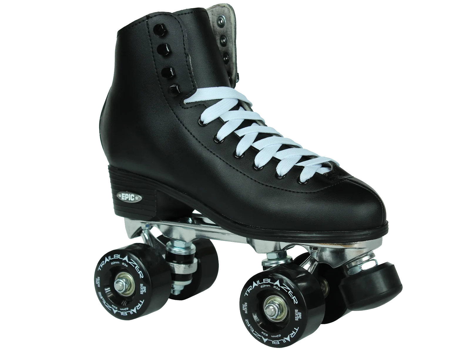 Epic Classic Black Quad Roller Skates