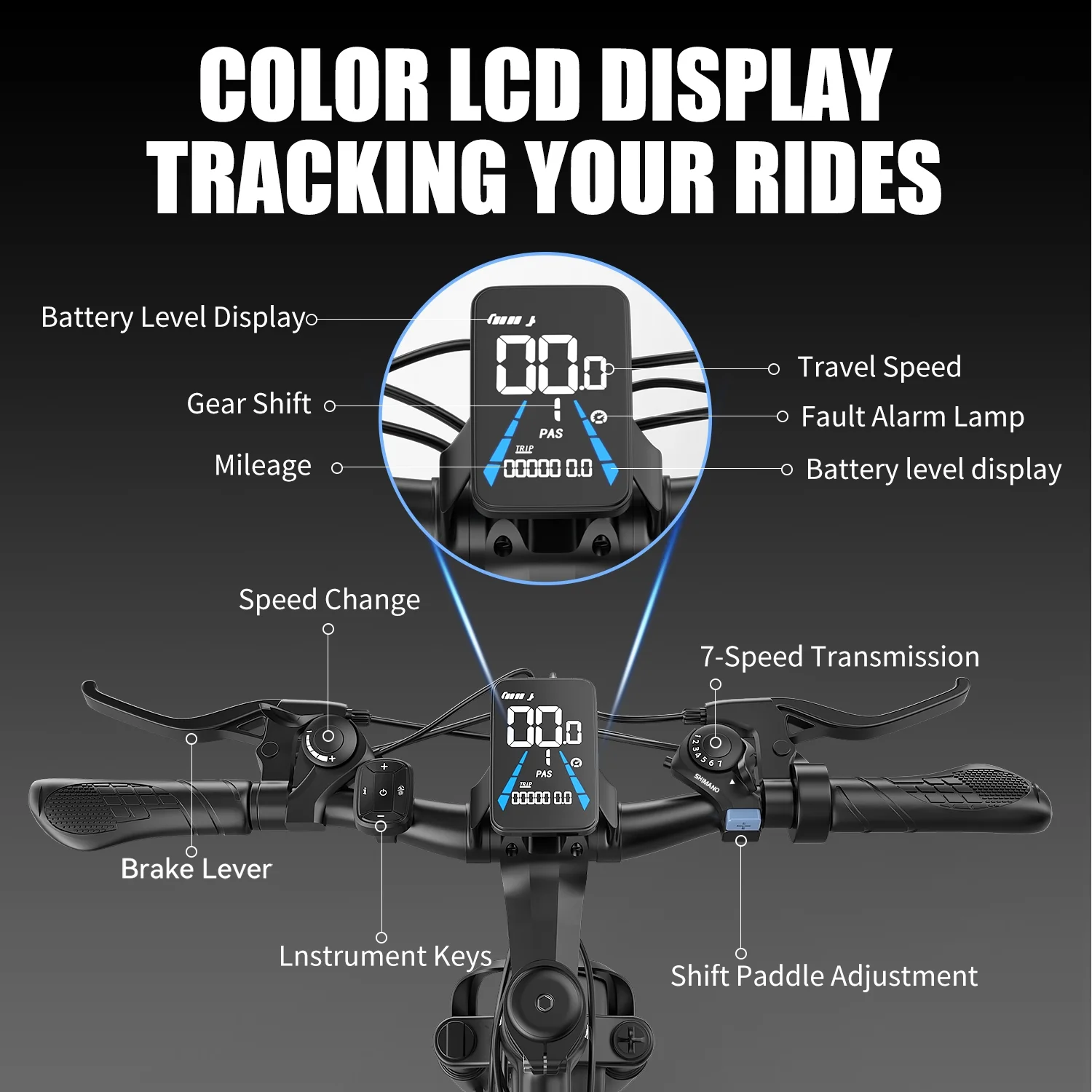 Electric Bike for Adults 26�� 750W E-Mountain Bike 48V 10AH UL2849,Lockable Suspension Fork Free car lock,Unisex