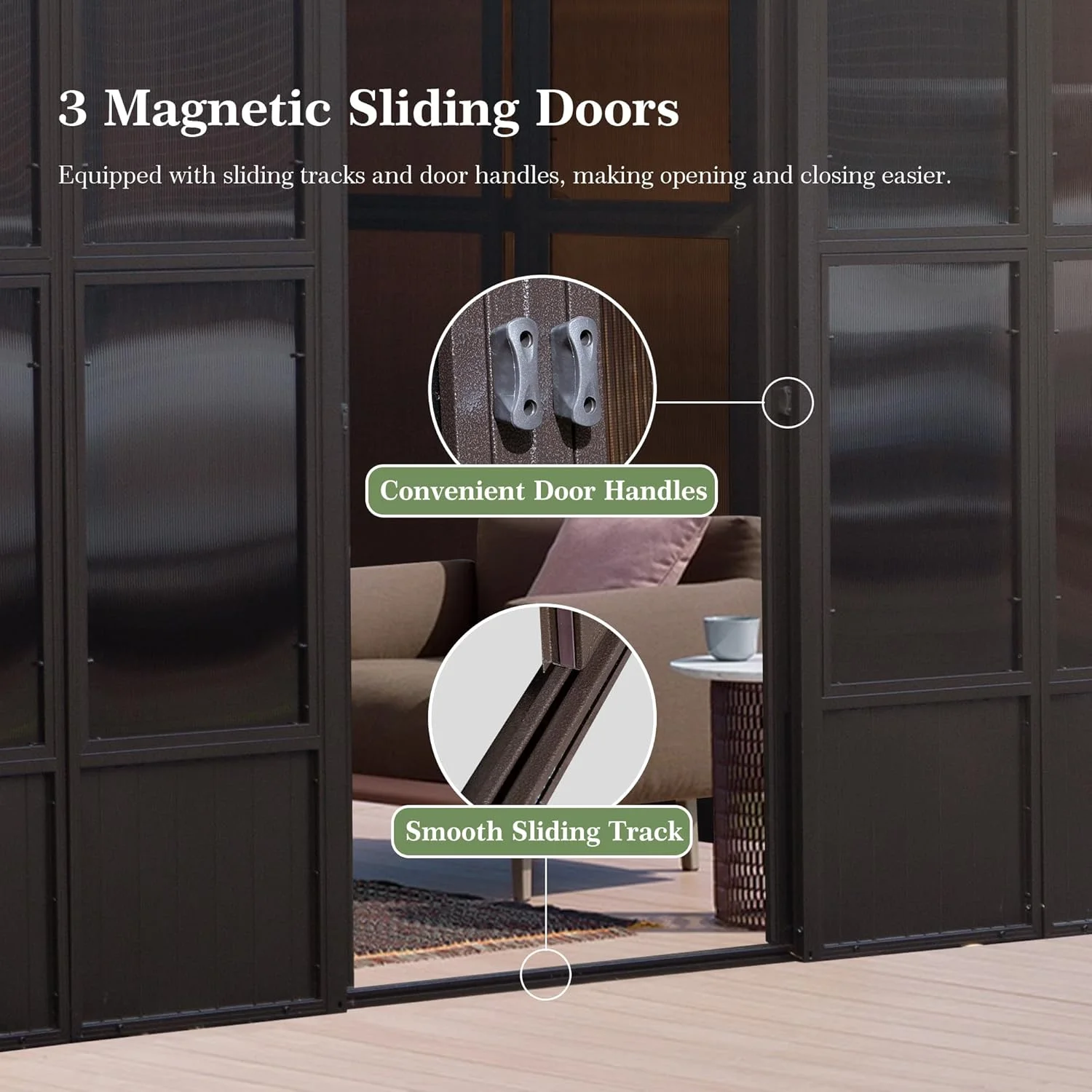 Domi Outdoor Living 10' x 12' Hardtop Lean-to Gazebo, Wall-Mounted with Galvanized Steel Roof Wall Pergola with Aluminum Frame, Curtains and Netting, for Patio, Deck, Garden, Backyard