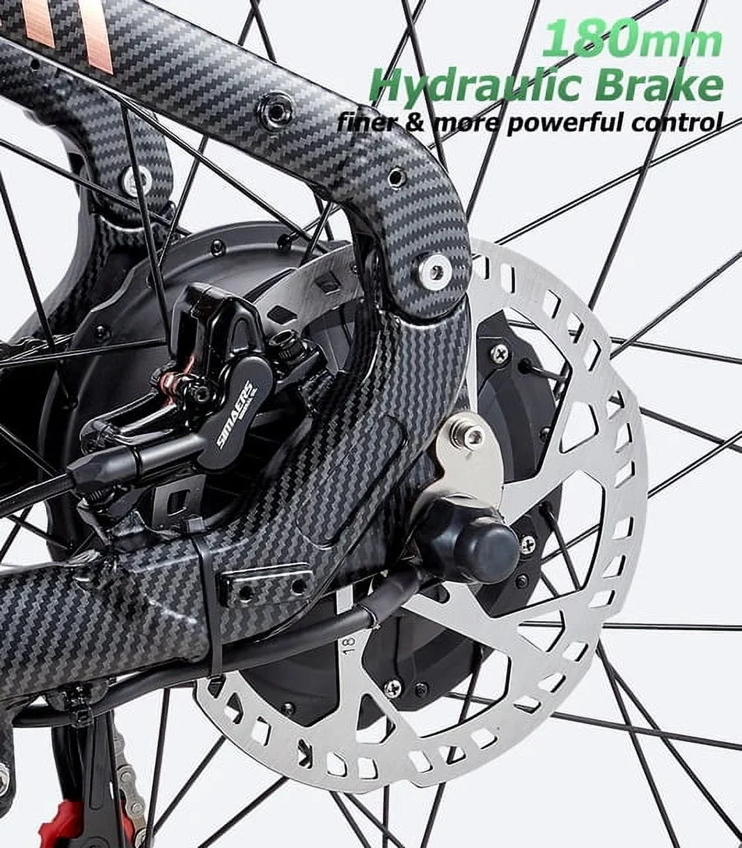 Dual Motors AWD 2000W Electric Bike for Adult 26'', UL2849 48V 60AH Removable Battery E-mountain bike 4'' Fat Tire up to 35MPH&200Miles Long Range Off Road Ebike Beach Dual Hydraulic&Brakes E-Bicycle