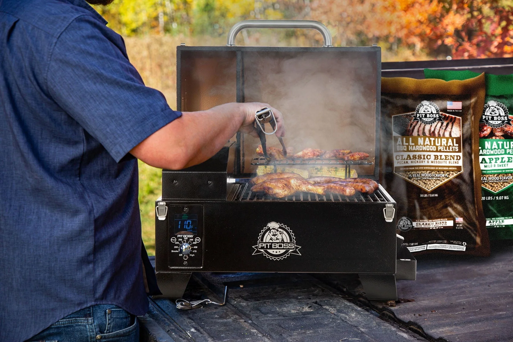 Boss Copper Series Table Top Wood Pellet Grill - PB150PPG