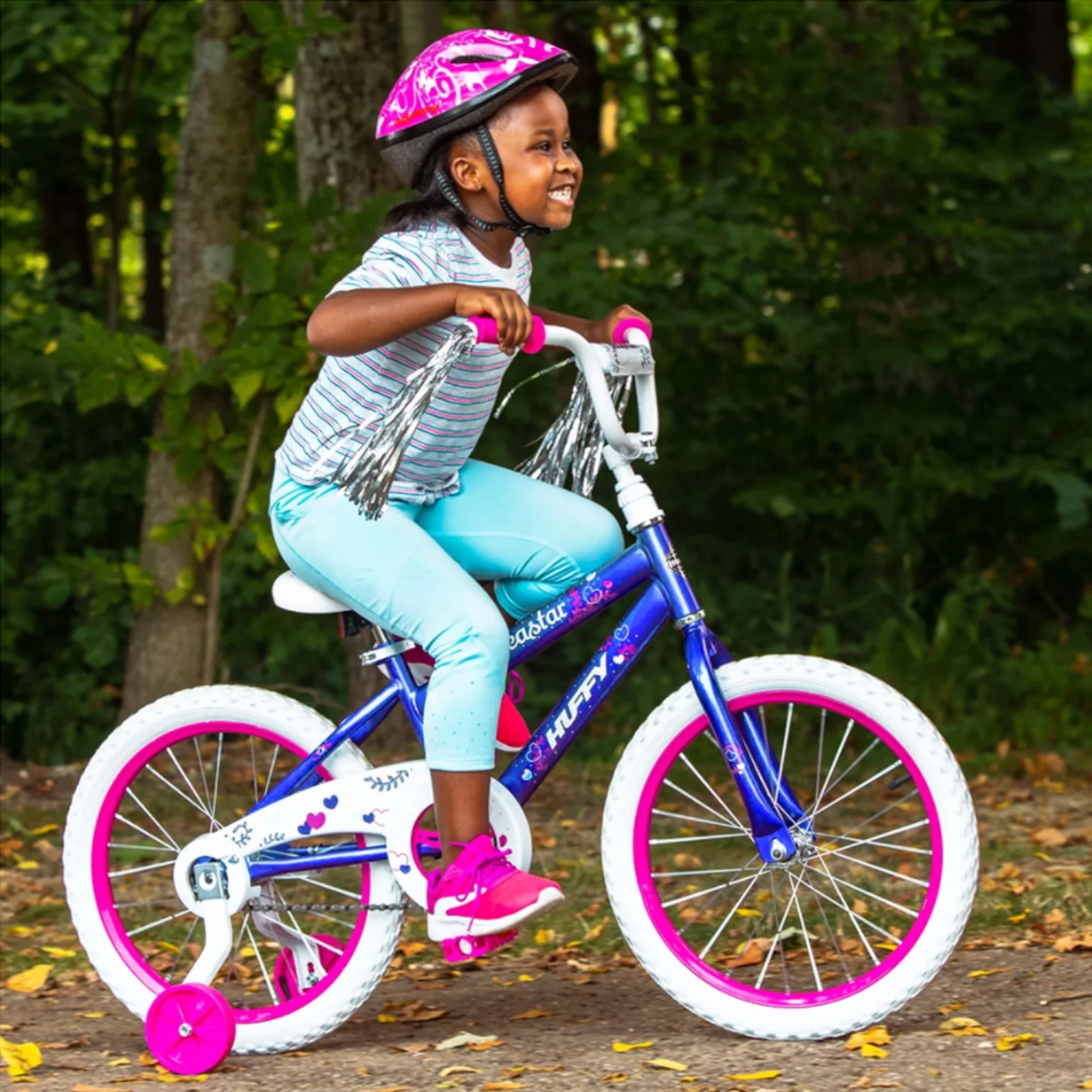 SUGIFT Kids Bike 18 inch Bicycle for Girls Ages 6-12 Years Child, Blue