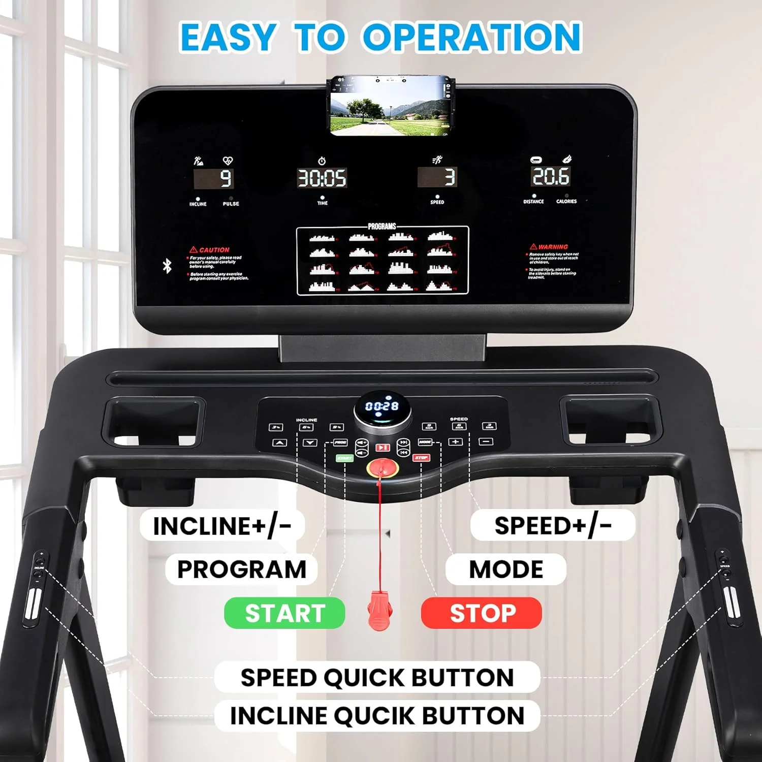 Walking Pad,Treadmill with Incline for Home Office,3.5HP Portable Desk Treadmill with 350LBS Capacity,Foldable Walking or Running Treadmill w 20