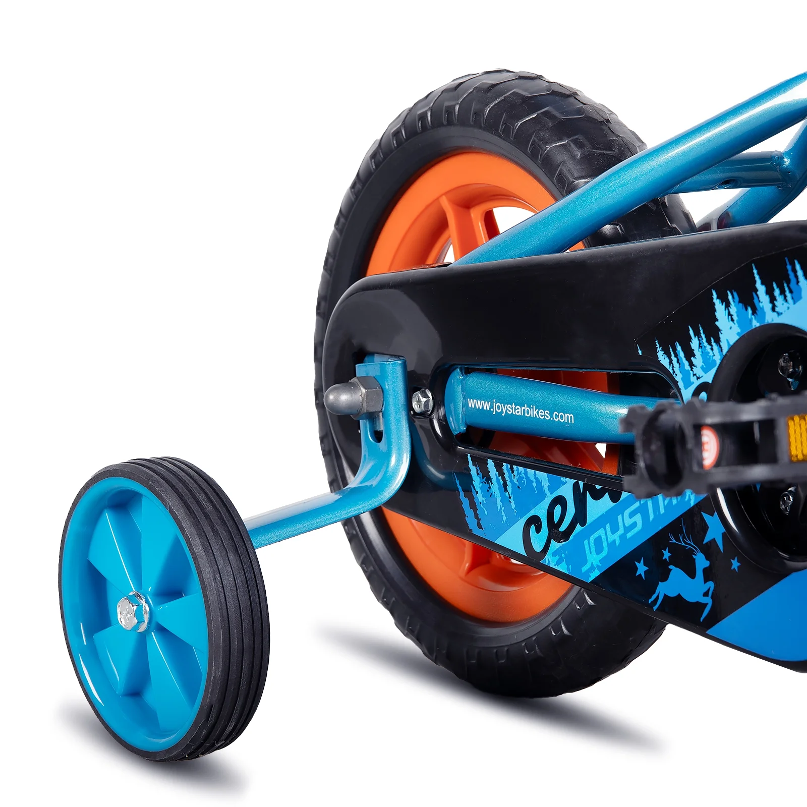 JOYSTAR Cervine 12 inch Kids Bike for Boys and Girls, Children Bicycle in Blue