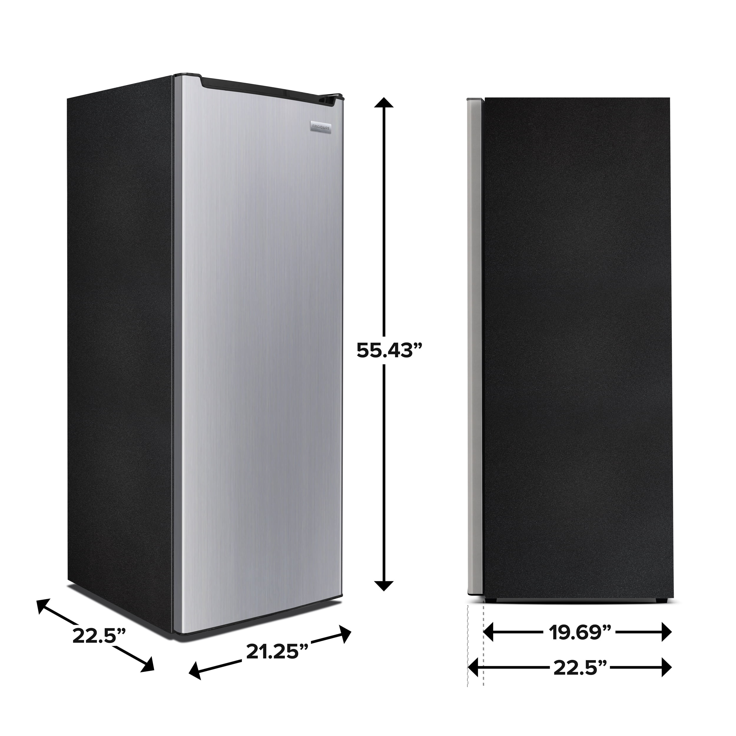 Frigidaire 7 Cu. ft. Upright Convertible Refrigerator/Freezer, VCM Finish