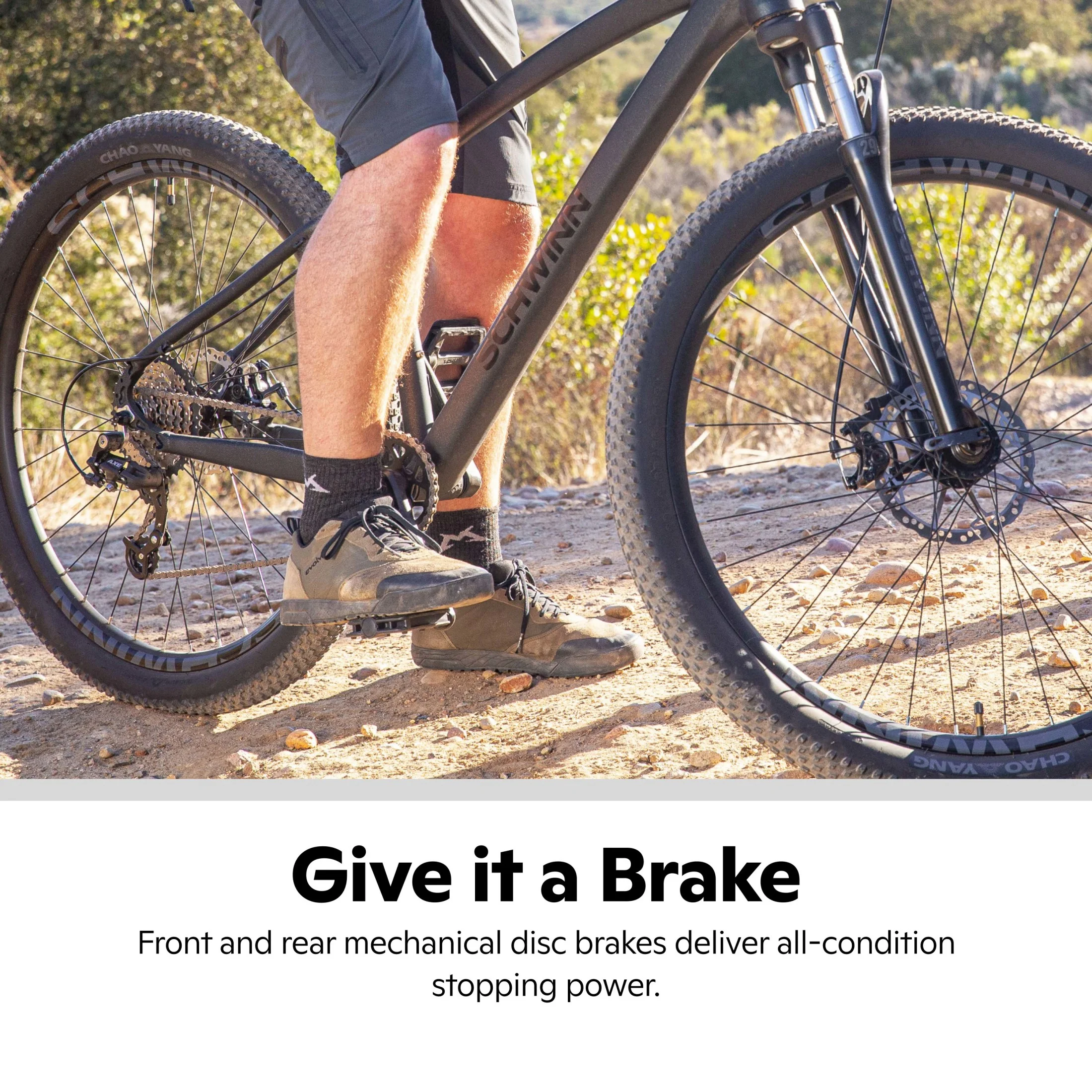 Schwinn Axum Comp, 29-in. Adult Unisex, Mountain Bike, Medium Frame, Black