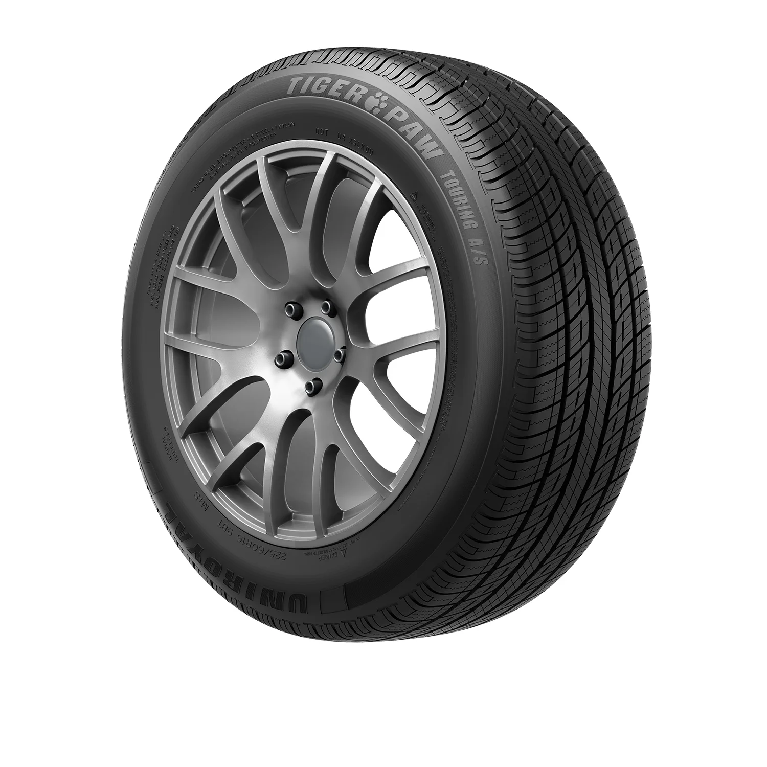 Uniroyal Tiger Paw Touring A/S DT All Season 205/50R17 93V XL Passenger Tire