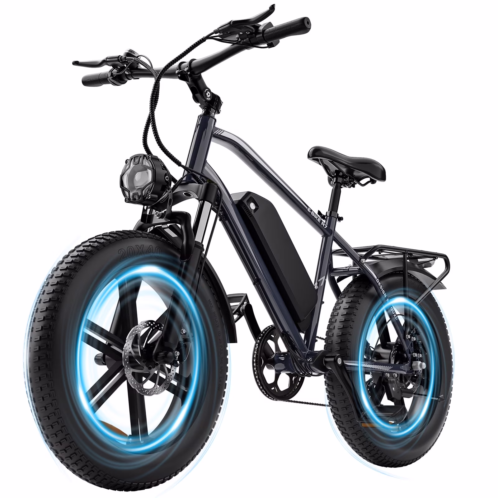 VTOKW Electric Bike, Peak 1000W Electric Bicycles for Adults, 20X4.0