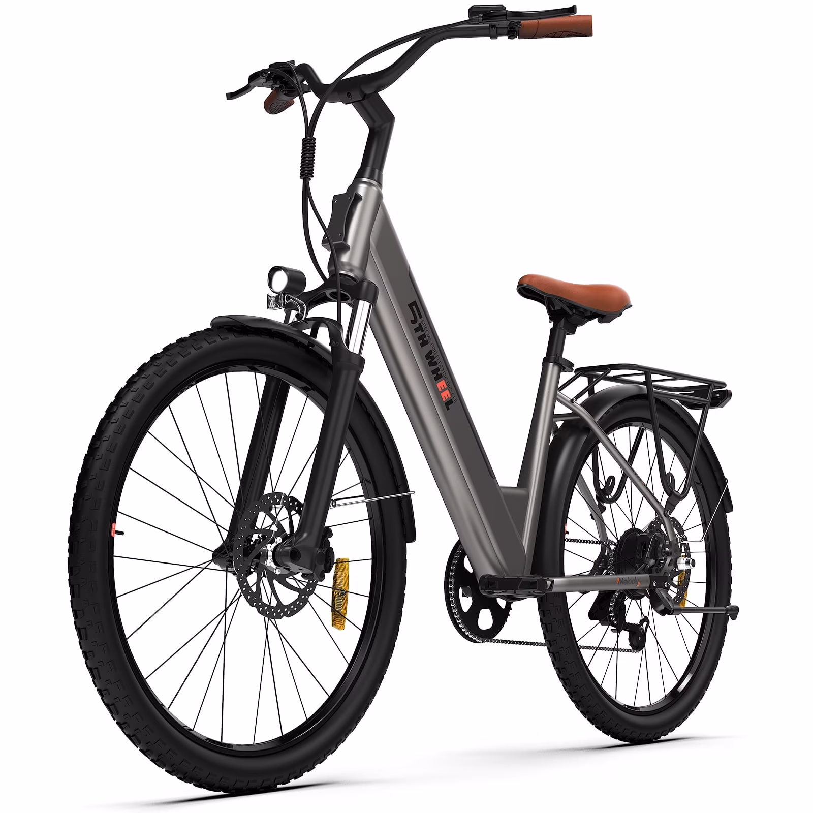 5TH WHEEL W18B Electric Bike for Adult with 350W Motor, 26