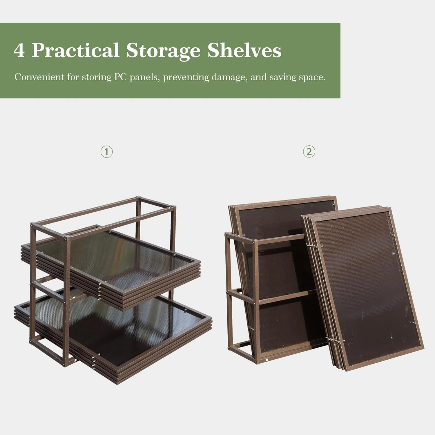 Domi Outdoor Living 10' x 12' Hardtop Lean-to Gazebo, Wall-Mounted with Galvanized Steel Roof Wall Pergola with Aluminum Frame, Curtains and Netting, for Patio, Deck, Garden, Backyard