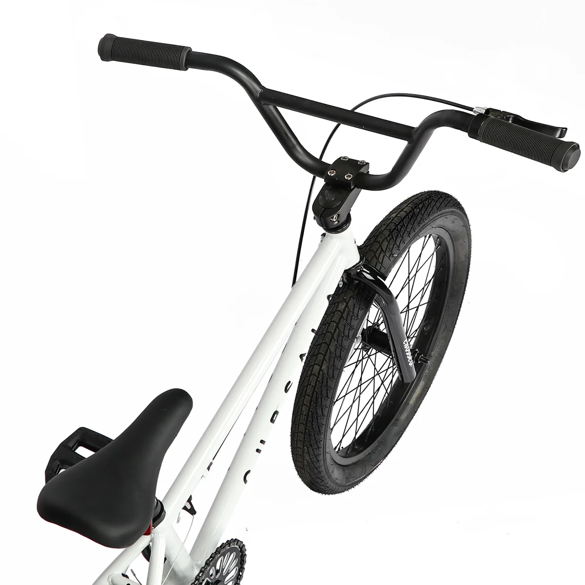 cubsala 20 in Freestyle BMX Kids Bike for Age 6-14 Years Old Boys Girls , Black & Green