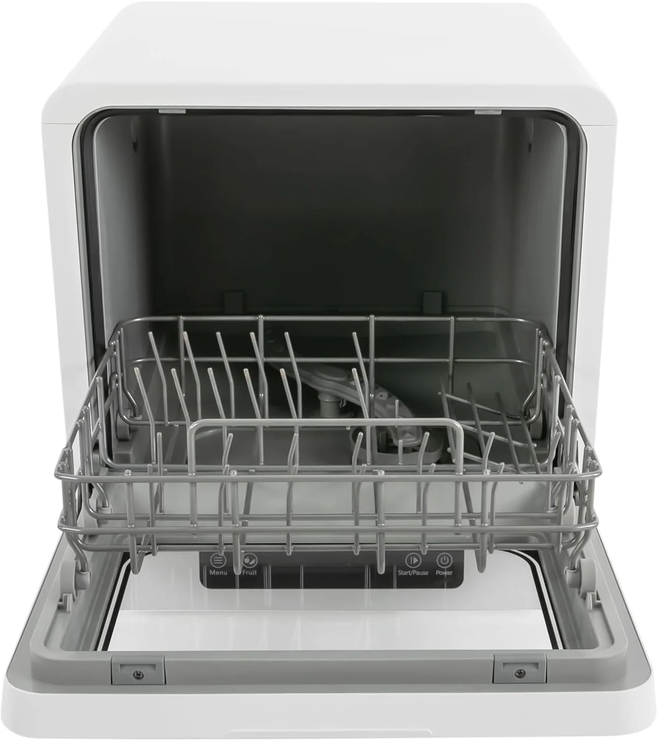 3-in-1 Countertop Dishwasher with 5 Washing Modes, Portable Mini Compact Dishwashers with Digital Control Panel, 590W, 16.14 * 16.54 * 17.09 in, ABS