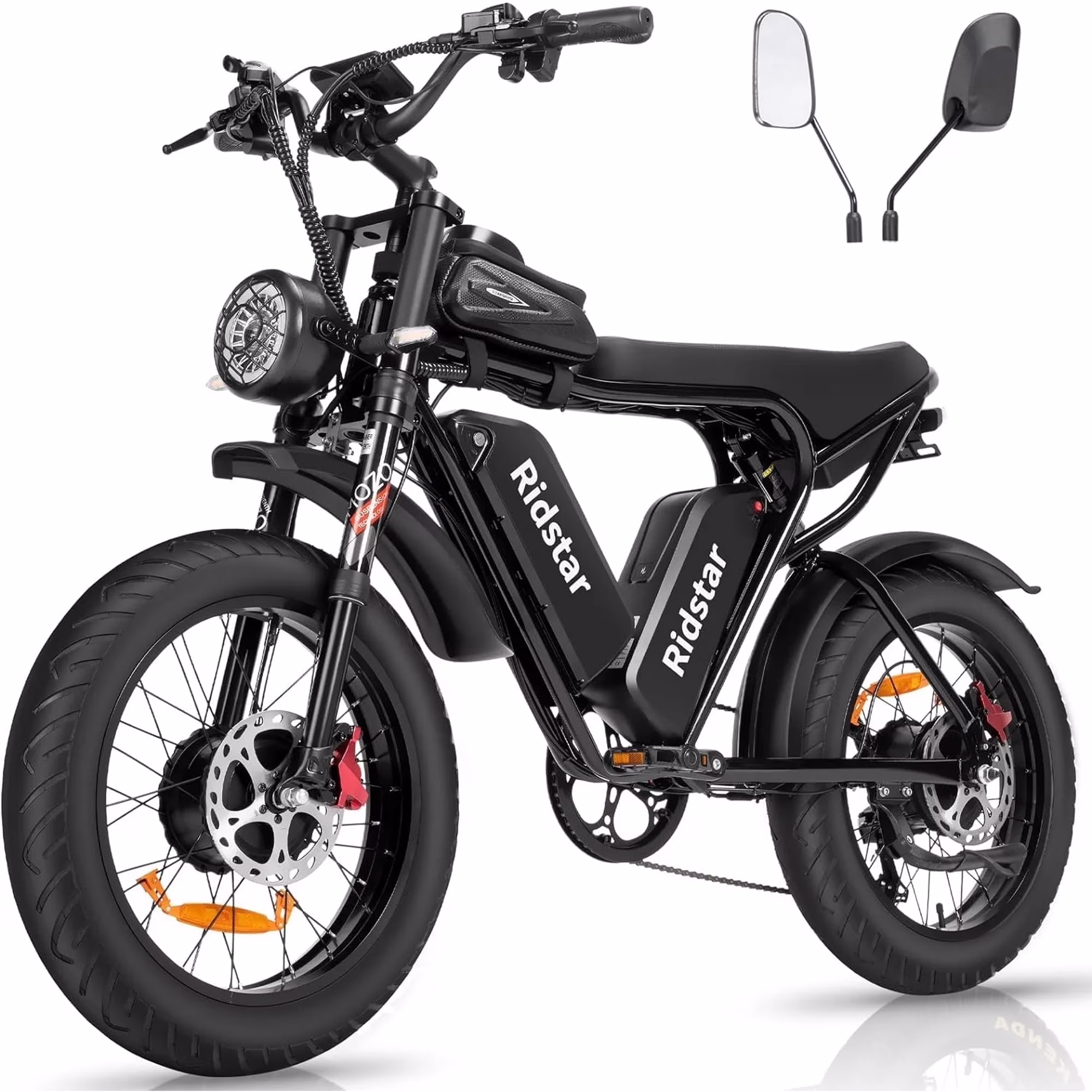 Ridstar 1500W Electric Bike for Adults,33MPH 48V 20Ah Electric Bicycle ,20