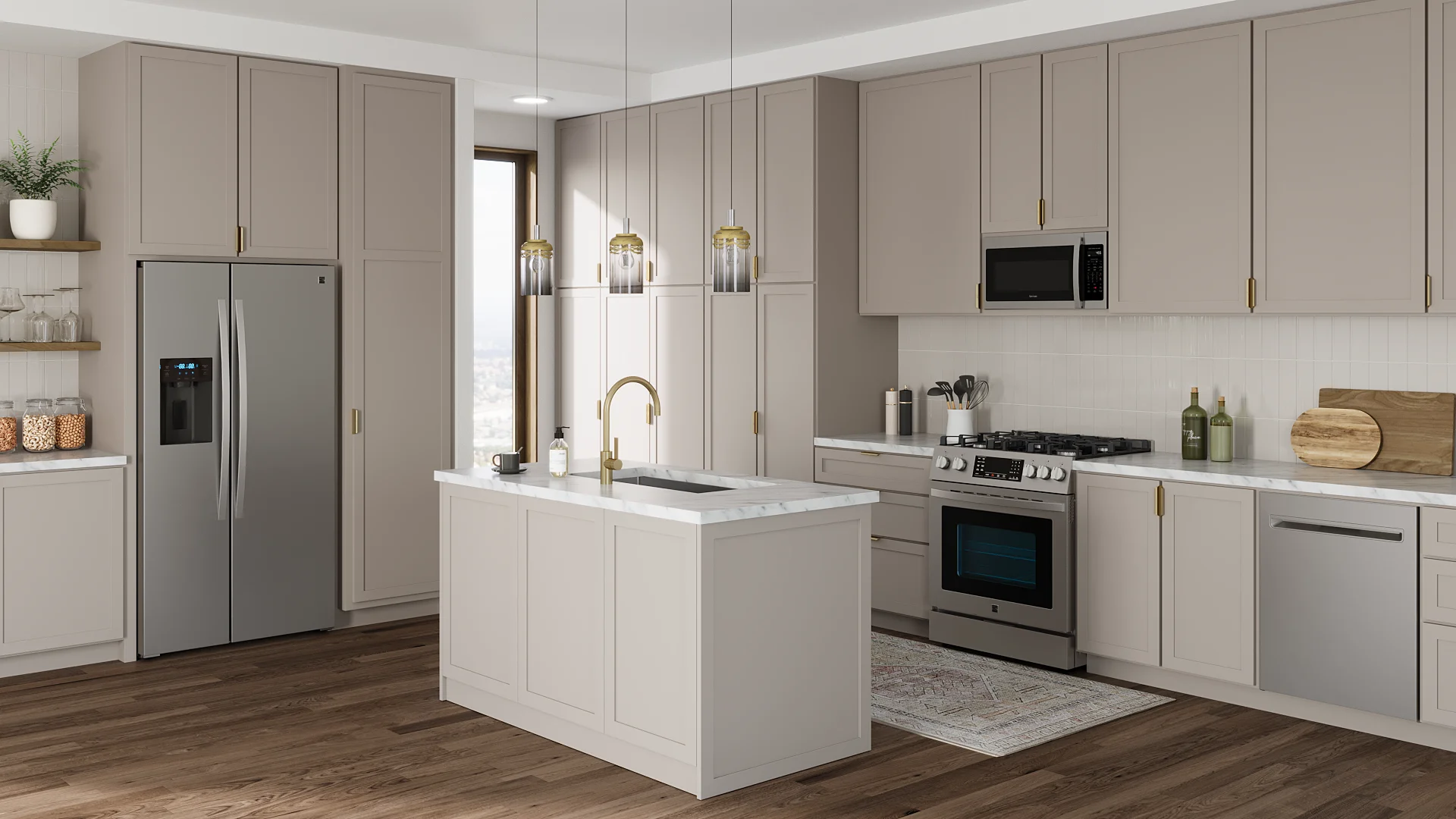 Kenmore 20 Cu. ft. 36-inch Depth Side-by-Side ENERGY STAR? Refrigerator/Freezer, Stainless Steel