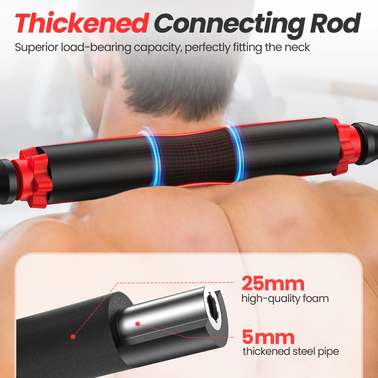 UPGO Adjustable Dumbbells, 70lbs Free Weight Set with Connector, 6 in1 Dumbbells Set as Barbell, Kettlebells, Push up Stand, Fitness Exercises for Home Gym Suitable Men/Women