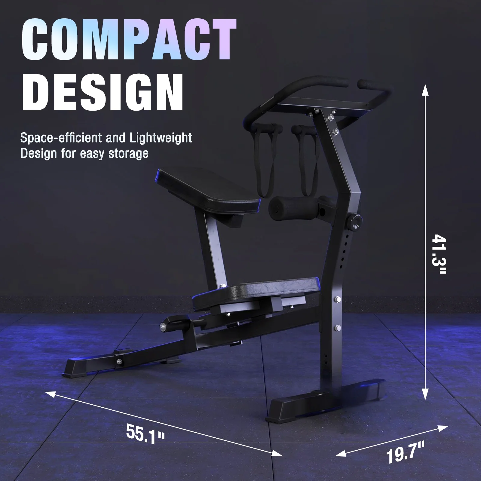 Syedee Stretch Machine, Full Body Stretching Equipment for Flexibility Training, Adjustable Leg Stretcher Machine, Lower Back Stretcher, Flexibility Trainer for Home Gym, Improve Mobility & Posture