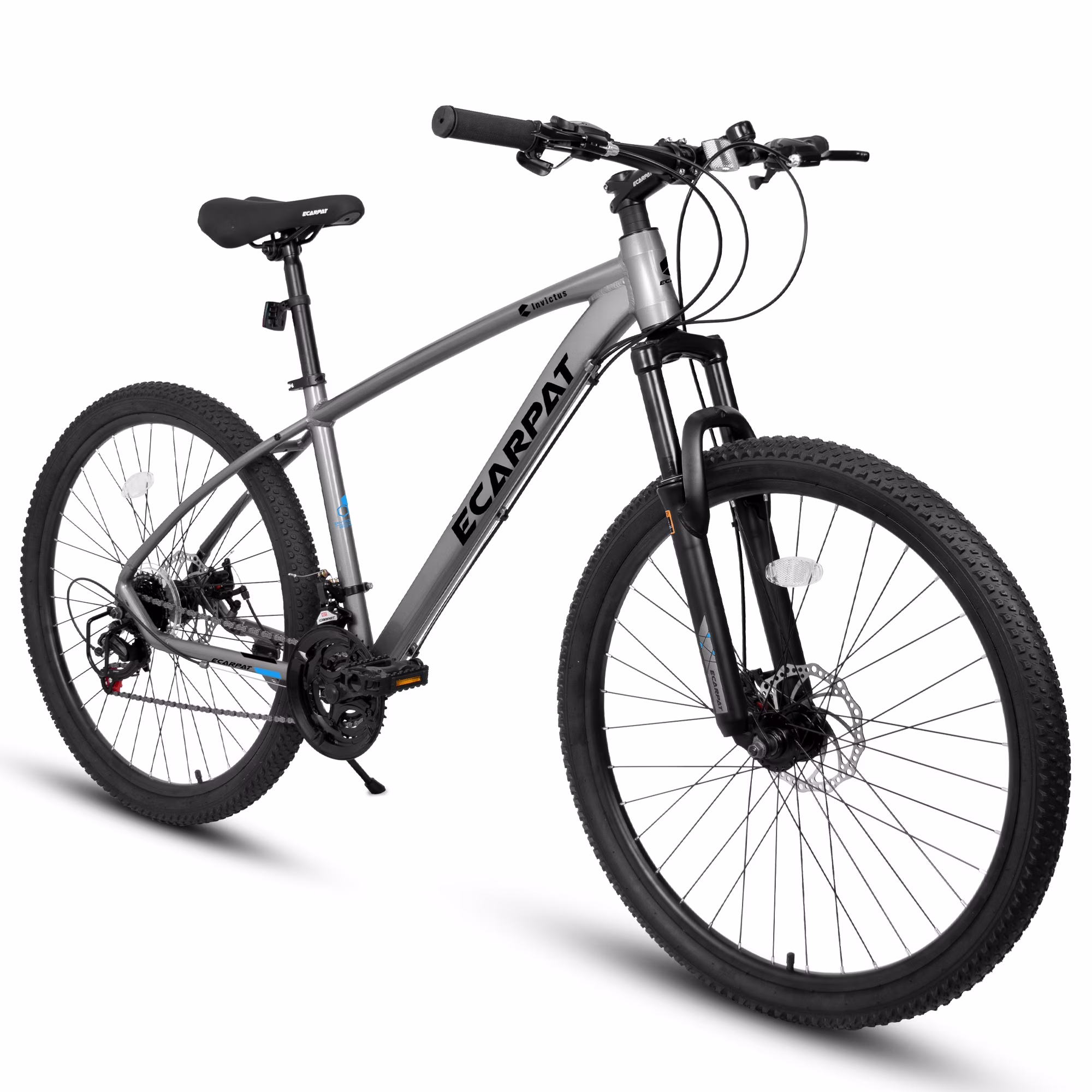 Ambifirner Lightweight 27.5er Mountain Bike – 21-Speed Shimano Drivetrain, 2.125” Tires & 85% Pre-Assembled Design for Riders 5’5”–5’10” (Anti-Slip Traction)​​