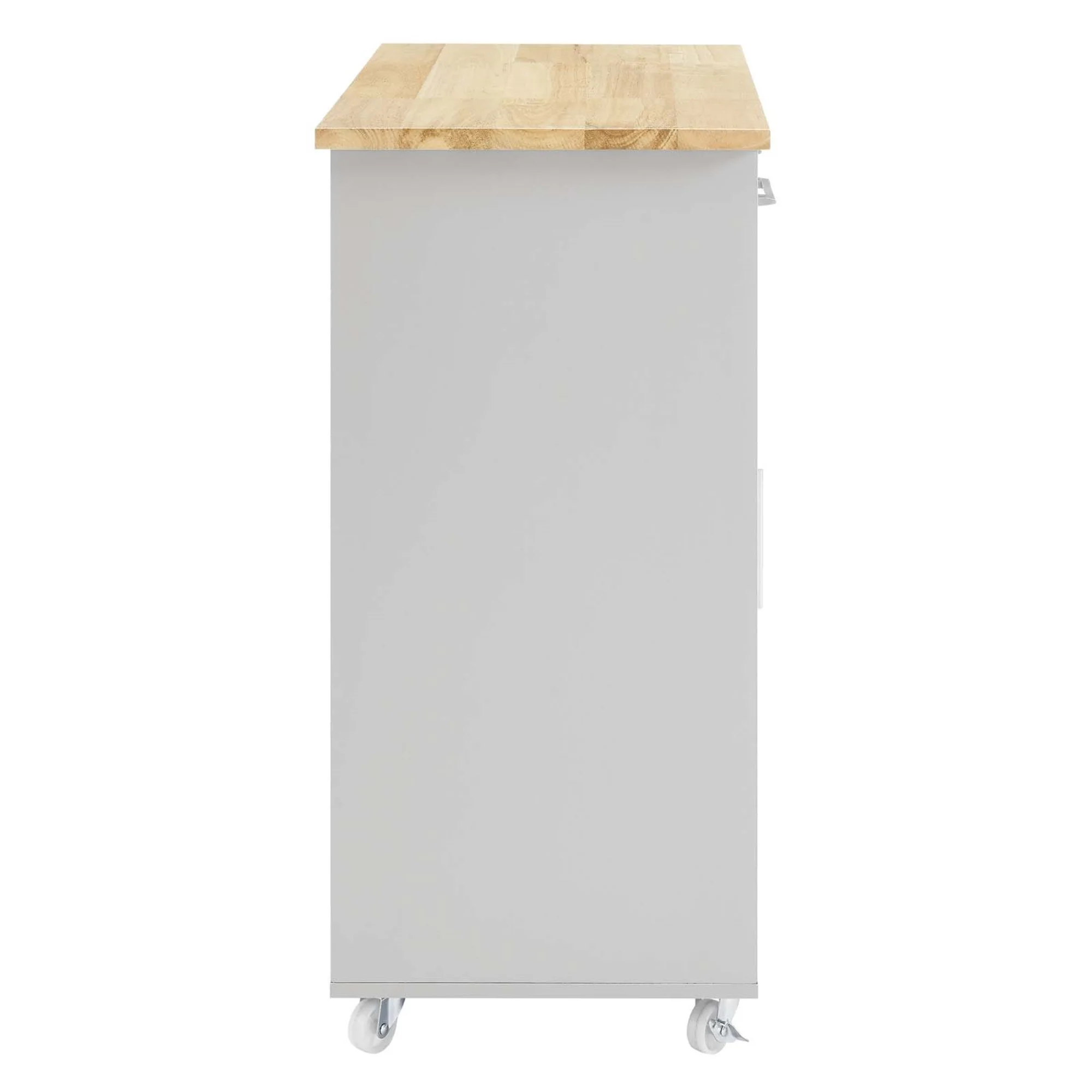 Culinary Kitchen Cart With Spice Rack