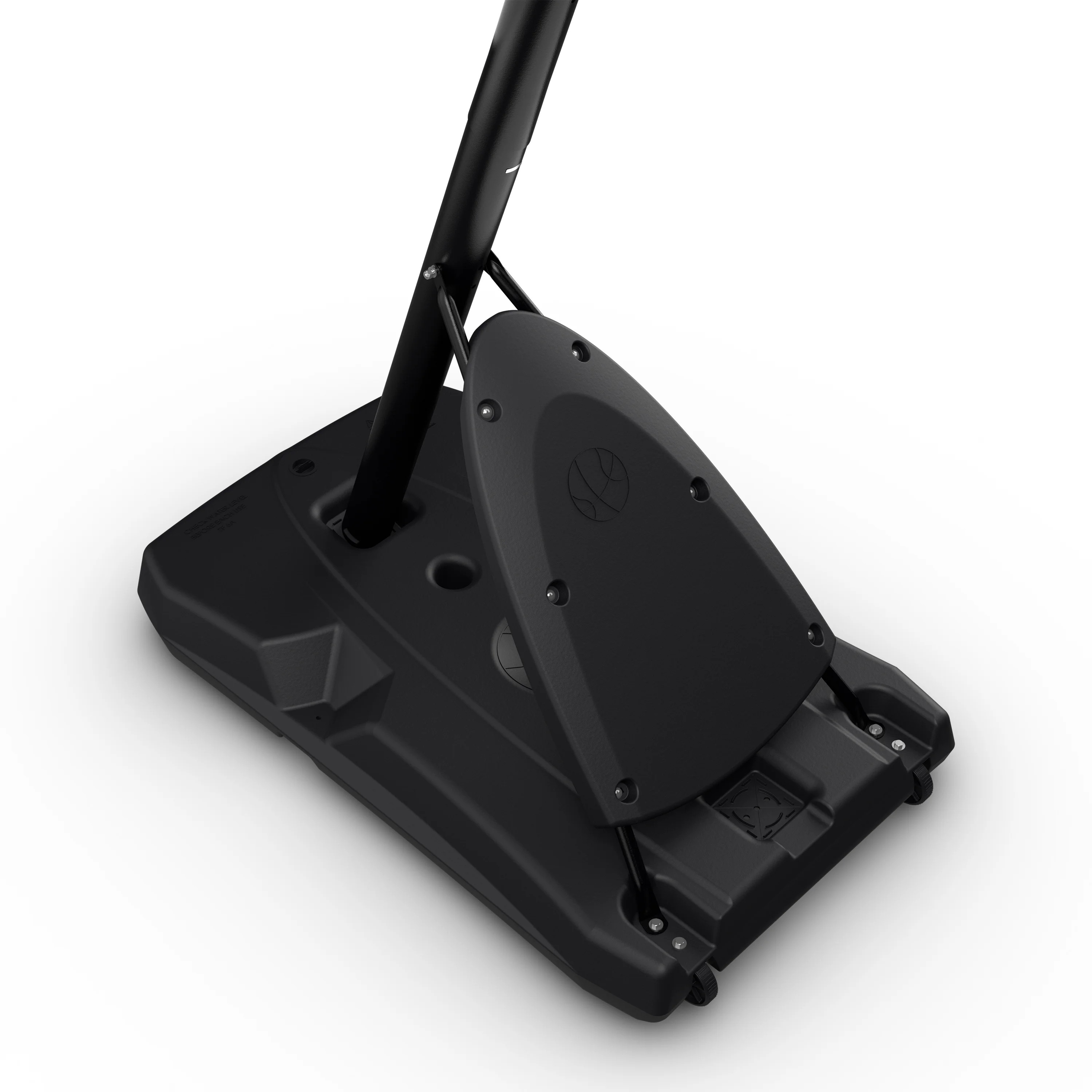 Spalding 54-Inch Portable Basketball Hoop with Shatter-Proof Polycarbonate Backboard, Adjustable ExactaHeight System & Pro Slam Rim-Outdoor Play