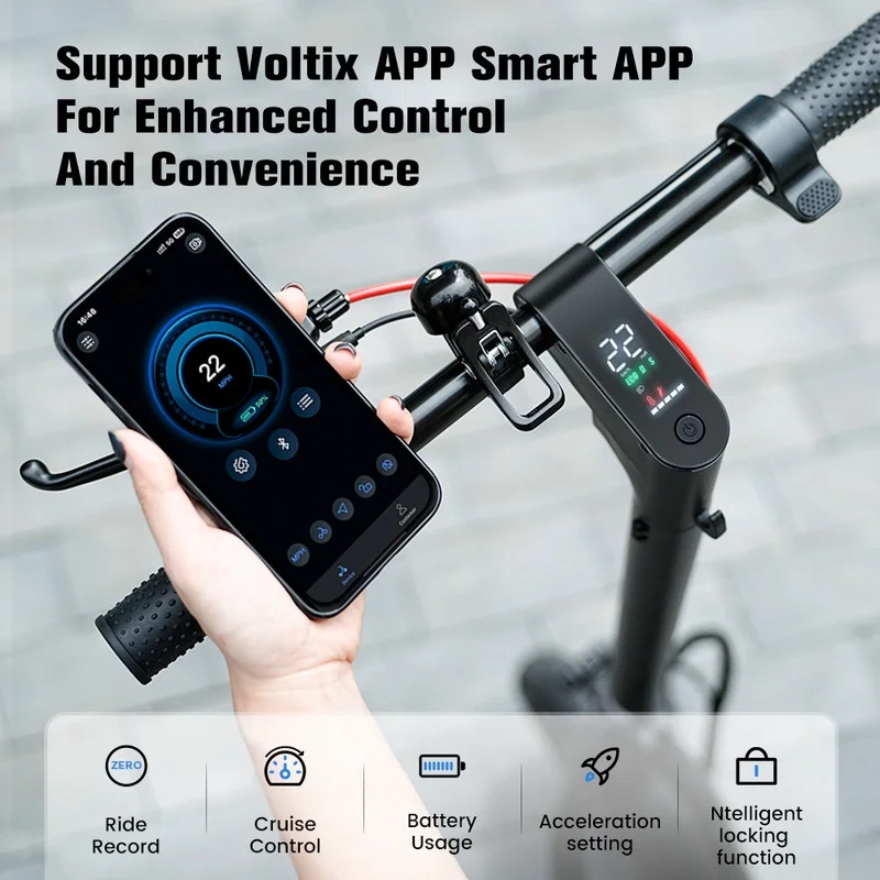 iScooter Electric Scooter Adult, 350W Motor, 21 Miles Long Range, 19 mph & 8.5