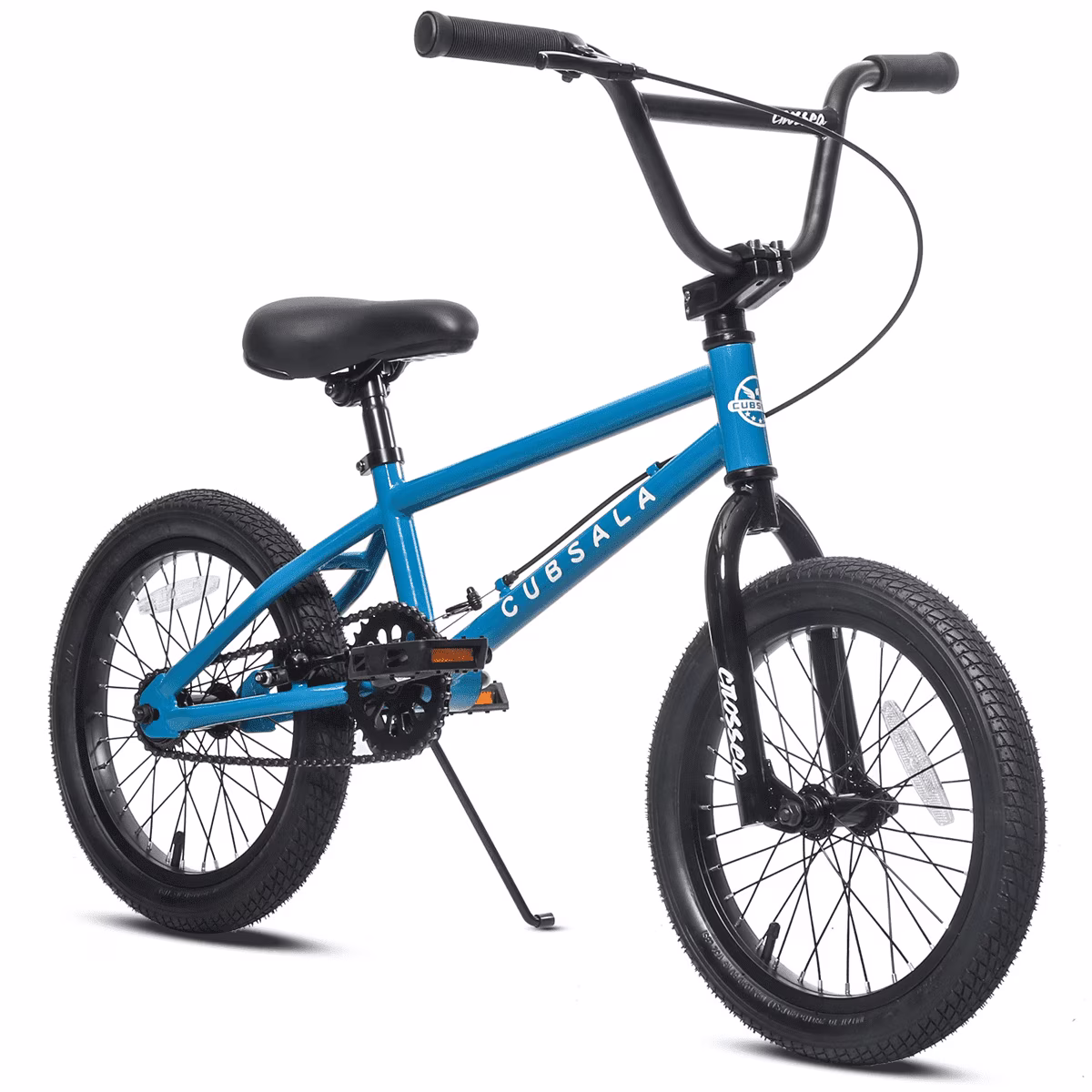 cubsala 20 in Freestyle BMX Kids Bike for Age 6-14 Years Old Boys Girls , Black & Green