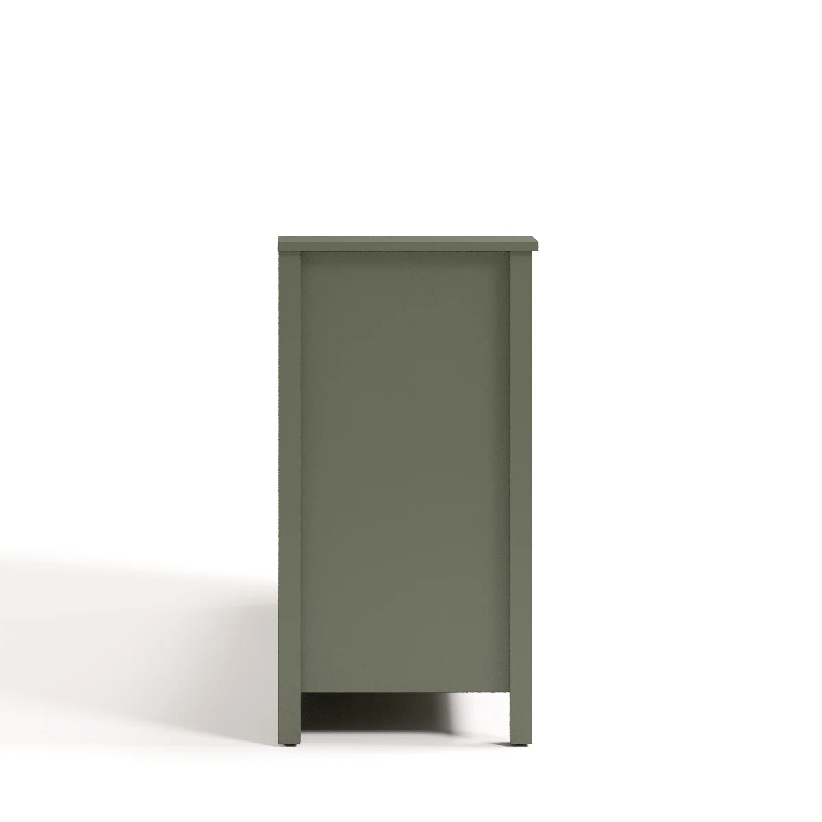 Storkcraft Alpine 6 Drawer Nursery Double Dresser, Olive