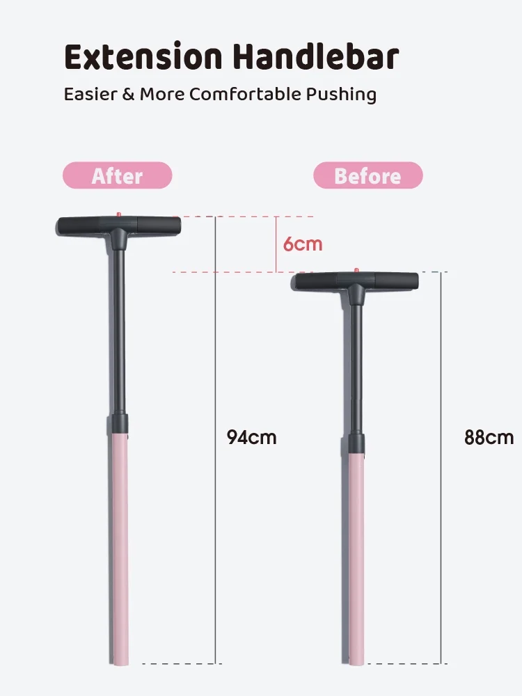 newyoo TR008 5-in-1 Toddler Tricycle with Push Handle, Converts to Balance Bike for 1-3 Year Old, Khaki