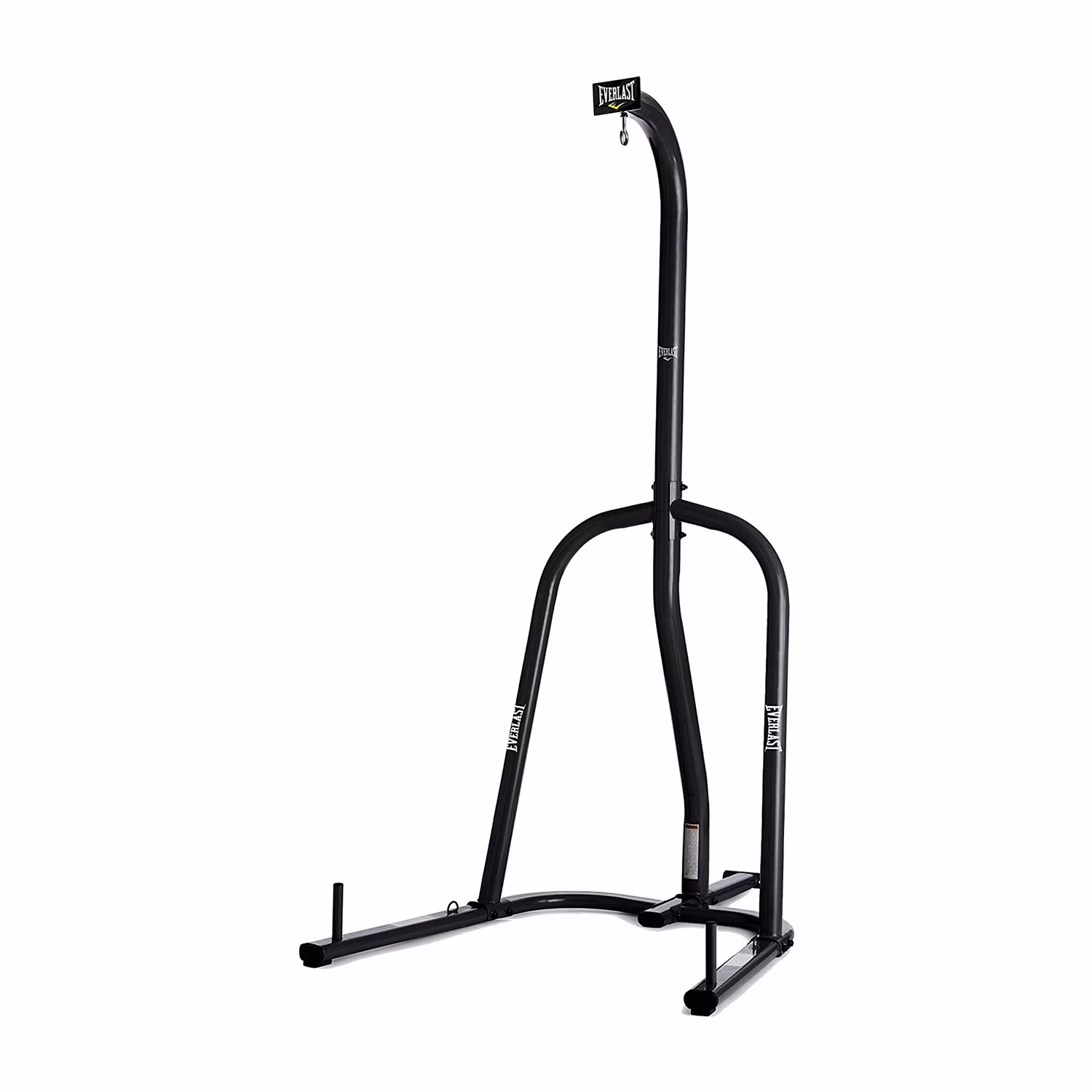 Everlast Single Station Heavy-Duty Punching Bag Stand, Powder-Coated Steel, 100 lb Capacity, Black