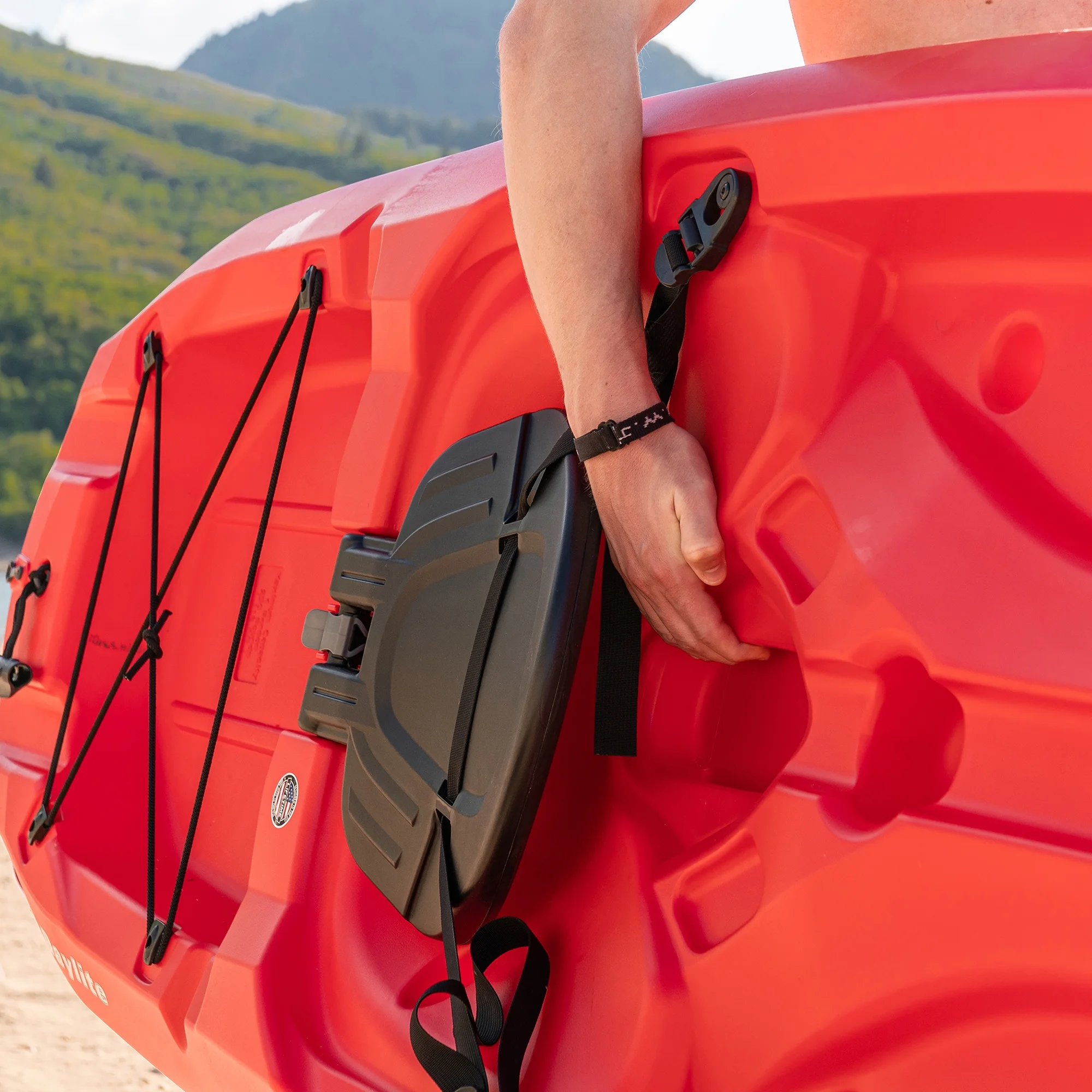 Lifetime Daylite 8 ft Sit-on-Top Kayak, Red (90775)