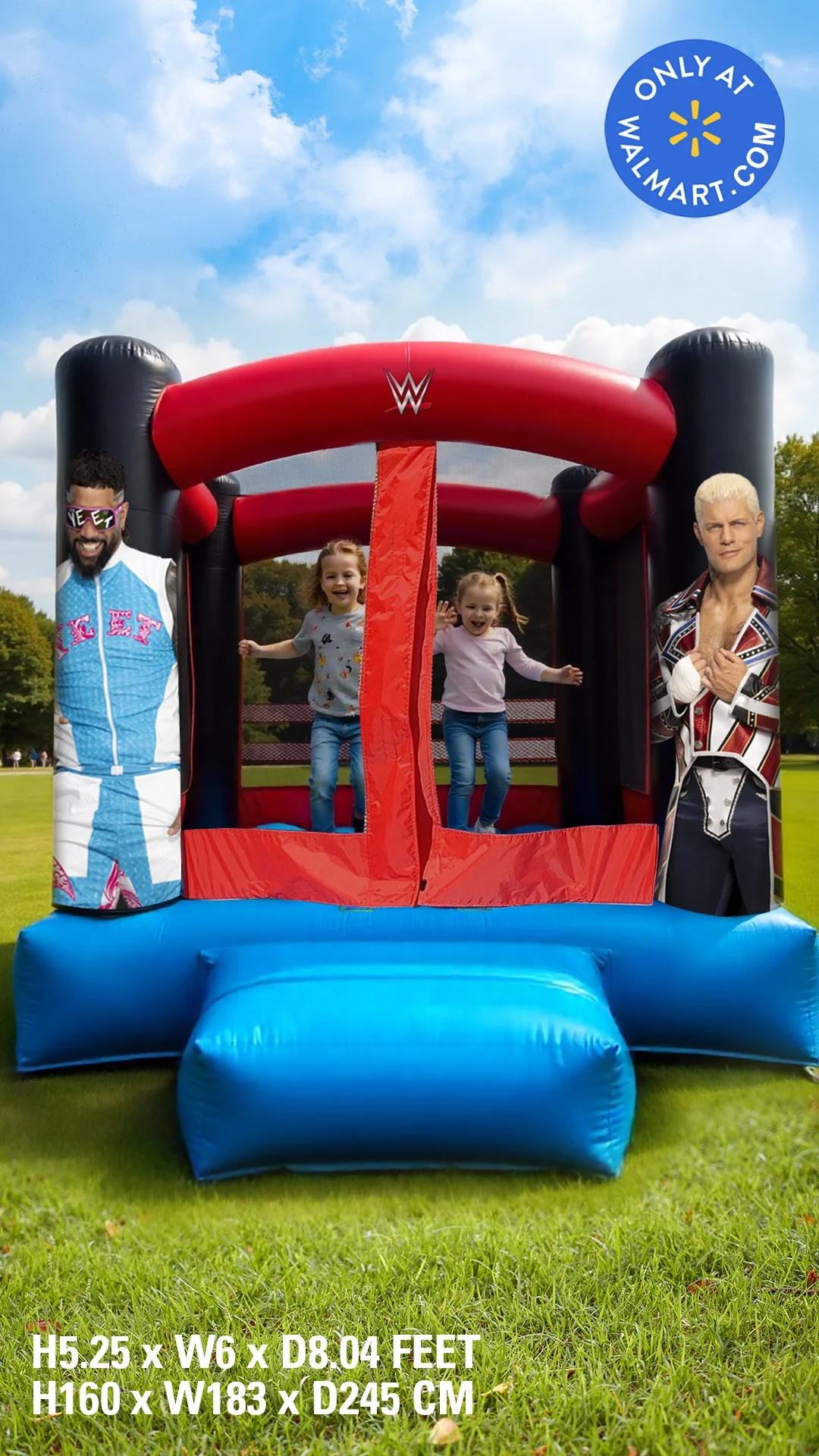 WWE Inflatable Bouncer Indoor/Outdoor