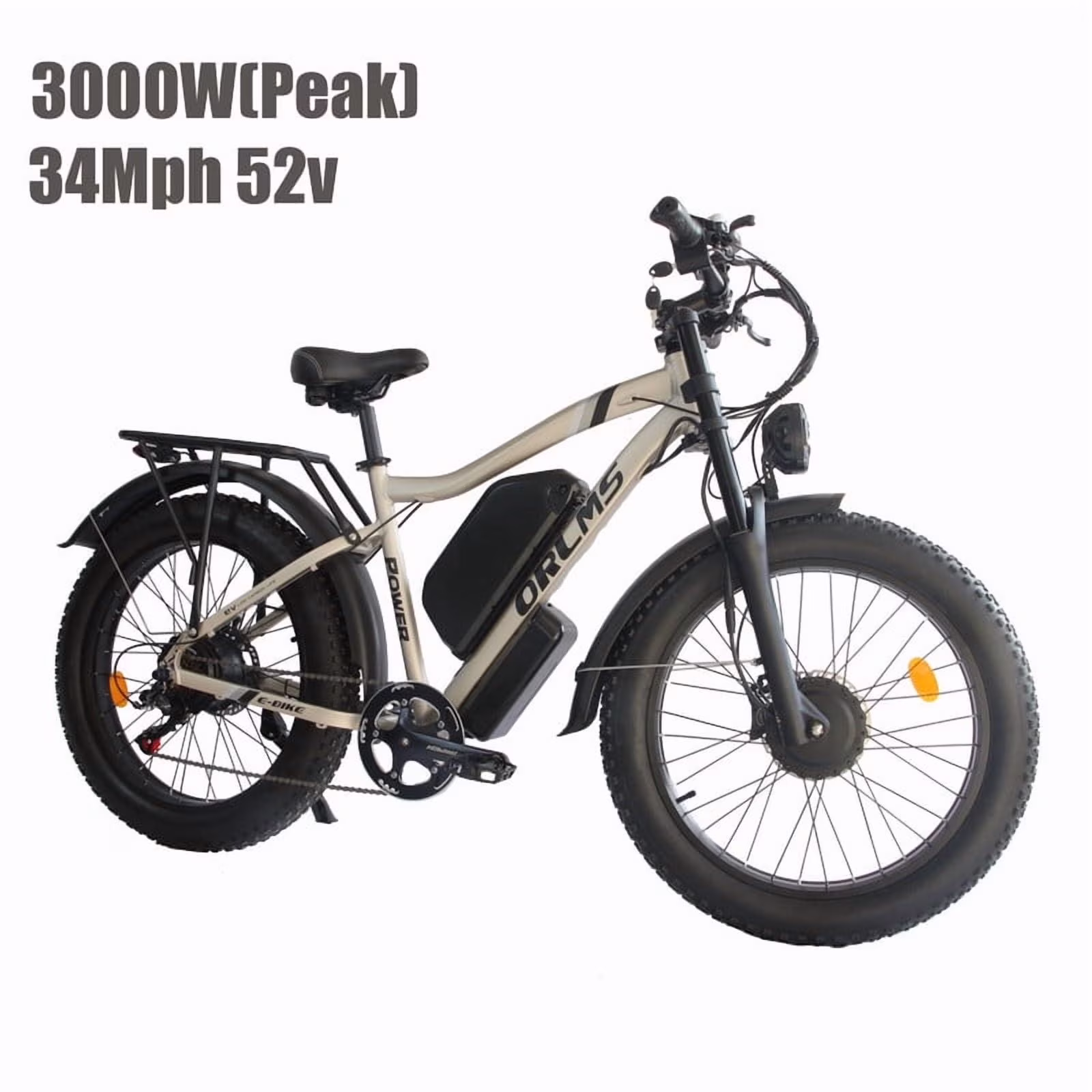 3000W��Peak)Motor 190NM Electric Bike SMLRO MX500 for Adults,with 52V25Ah Battery e bicycles,24