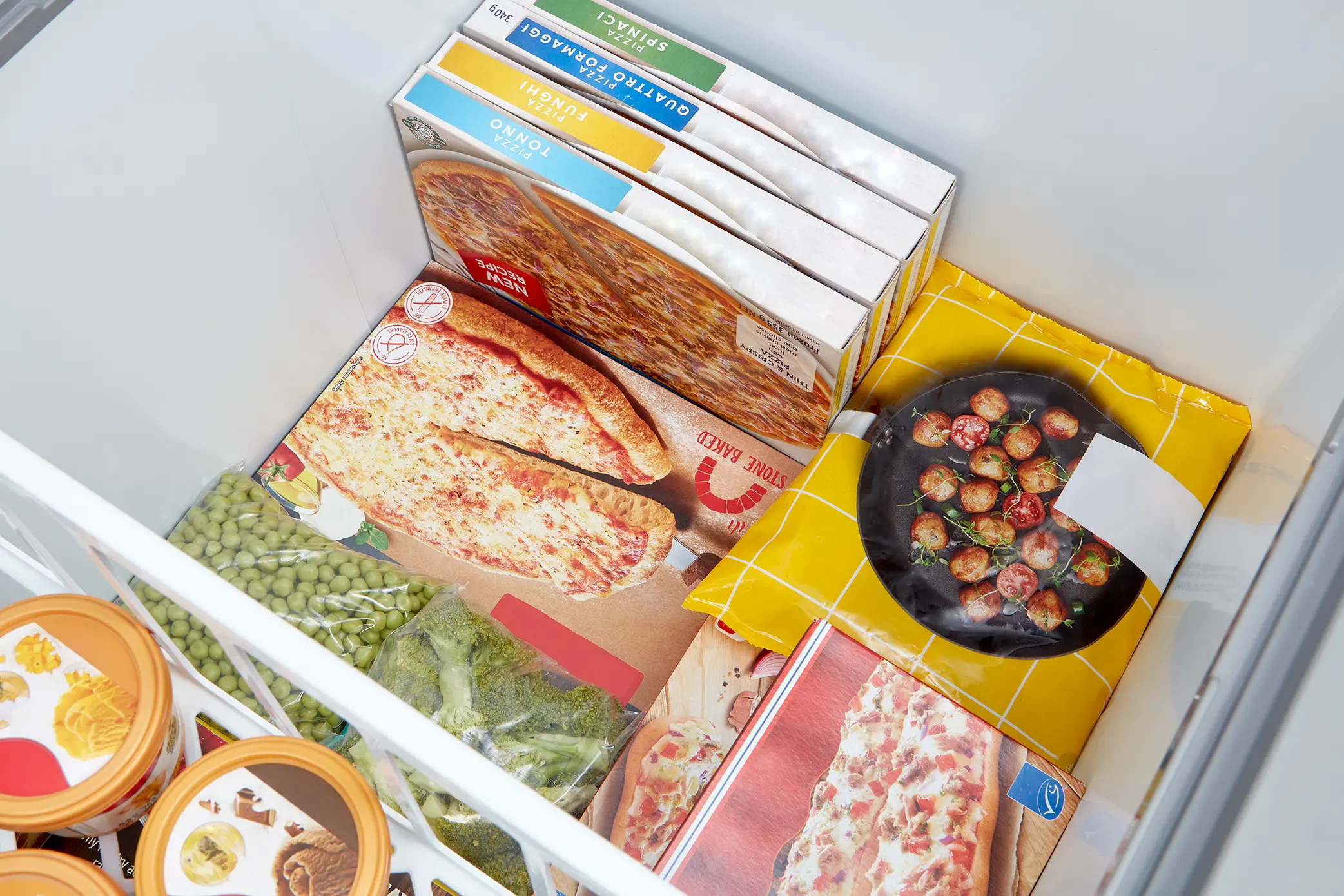 Midea 7 cu. ft. Convertible Chest Freezer and Refrigerator with Removable Storage Basket, White