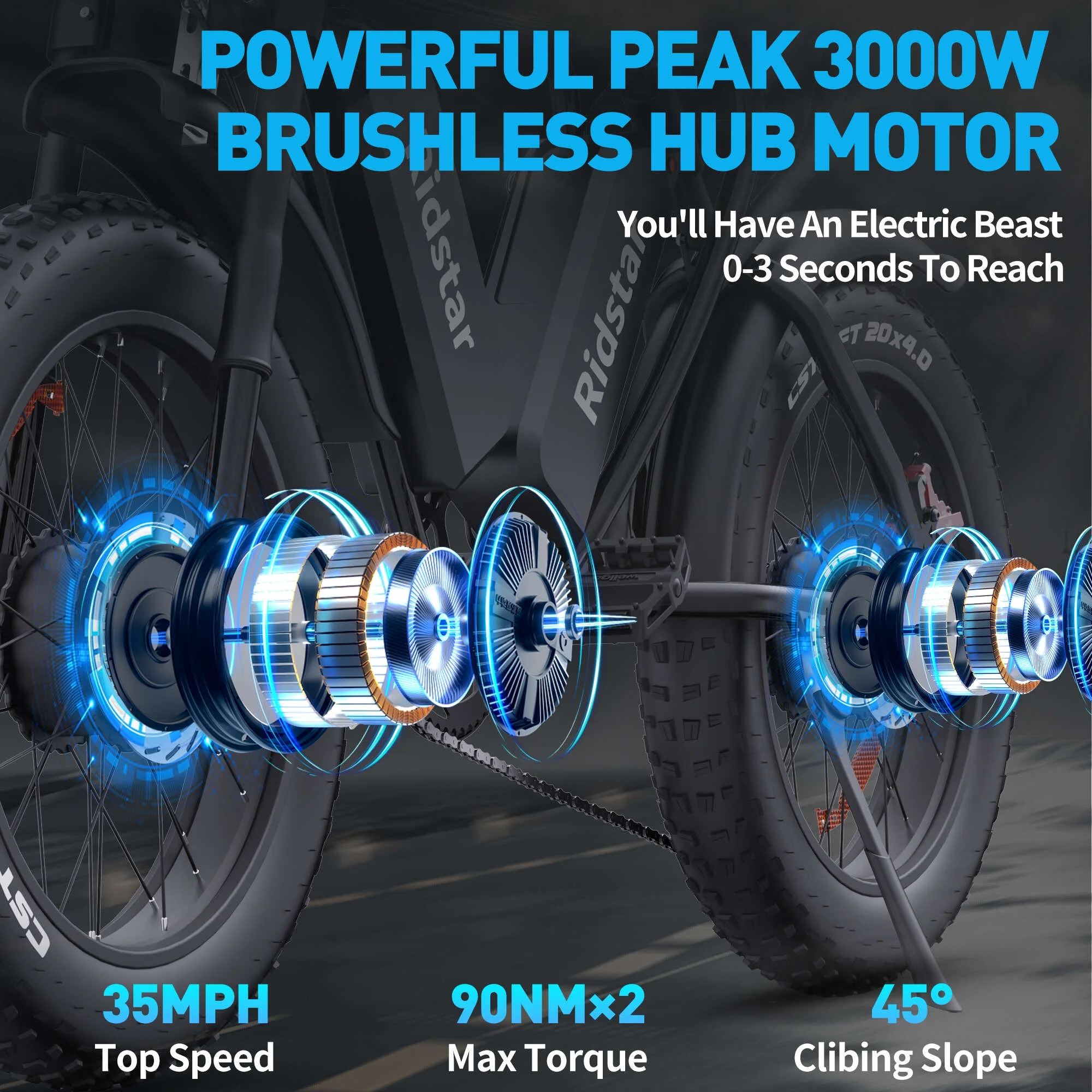 1500W MTB Electric Bicycle 48V 20Ah Removable Battery E-Bike，Electric Bike for Adults 20