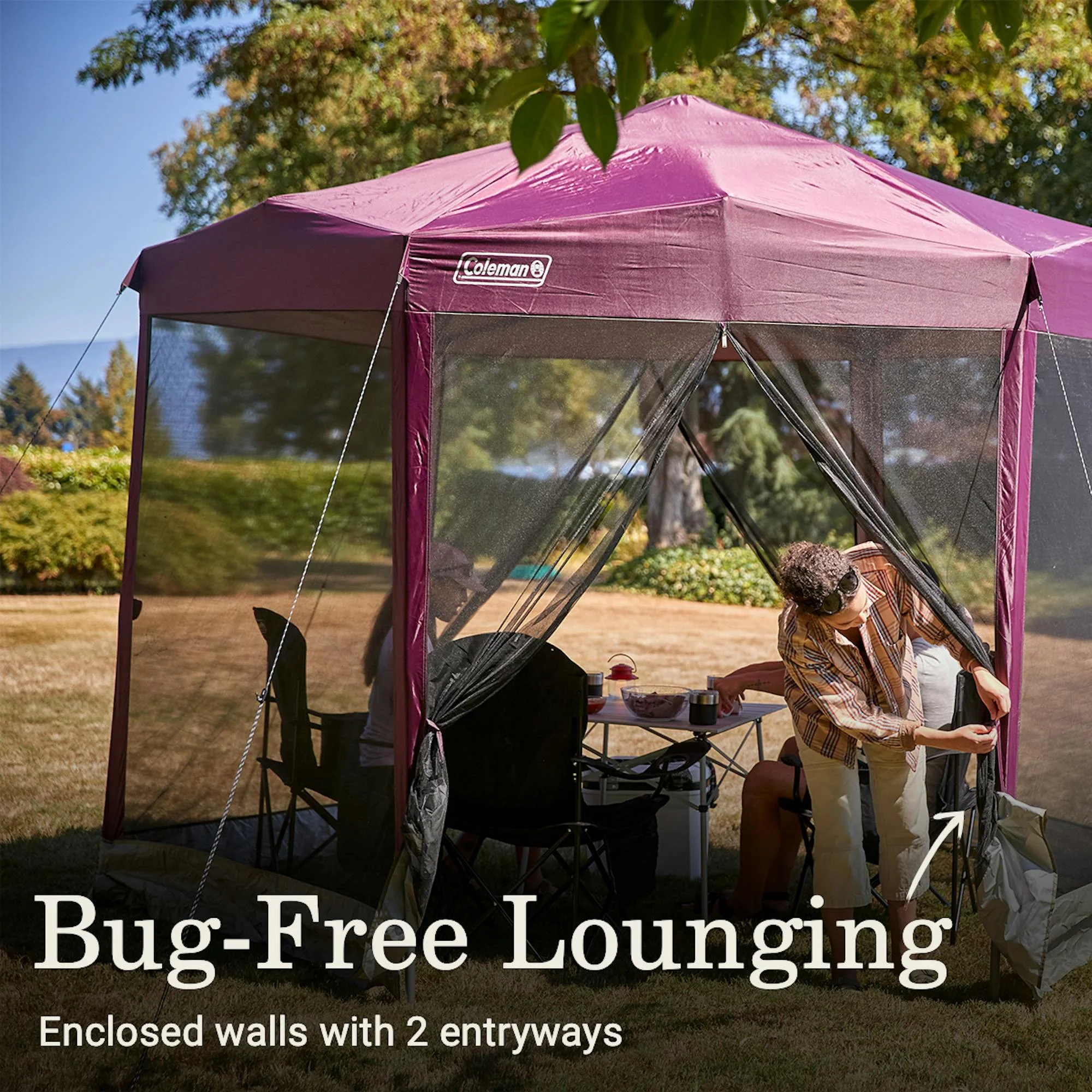 Coleman Back Home? 15 x 13 Screen Canopy Tent