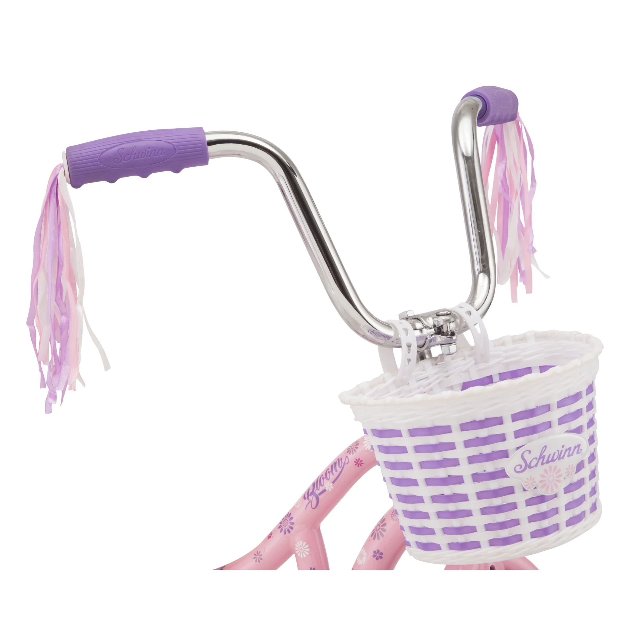 Schwinn Bloom  16-in. Kid's Bike with Training Wheels, Pink Child Bicycle