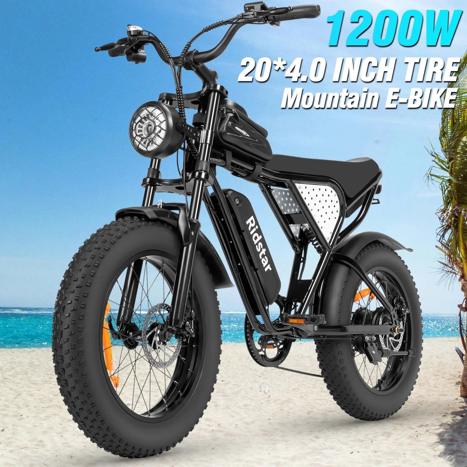 1500W MTB Electric Bicycle 48V 20Ah Removable Battery E-Bike，Electric Bike for Adults 20