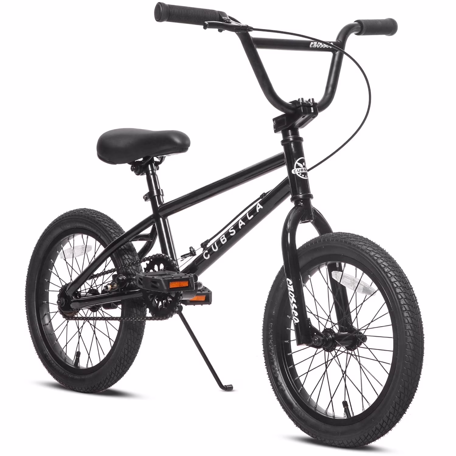 cubsala 20 in Freestyle BMX Kids Bike for Age 6-14 Years Old Boys Girls , Black & Green