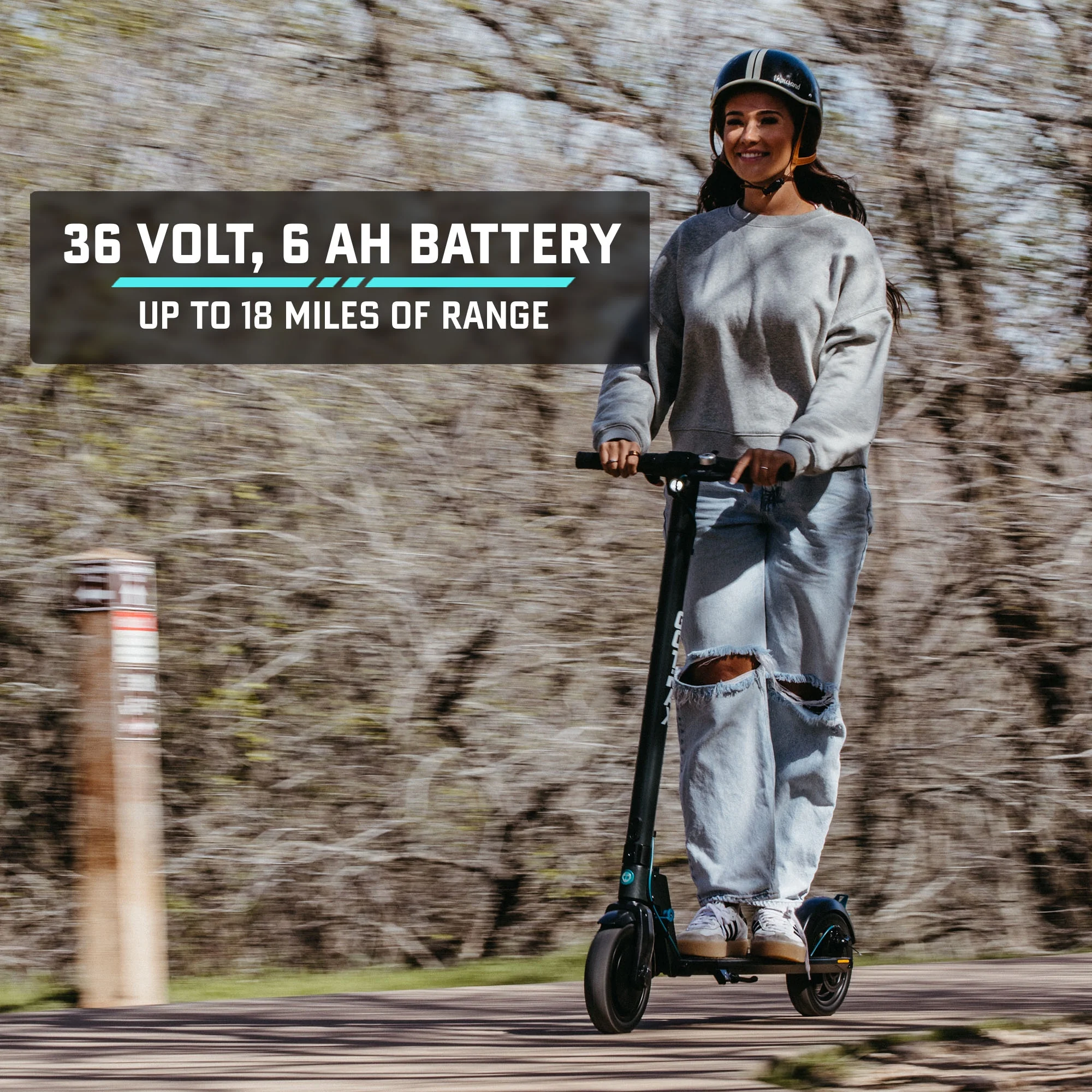 GOTRAX G3 Plus Adult Electric Scooter, 300W 10